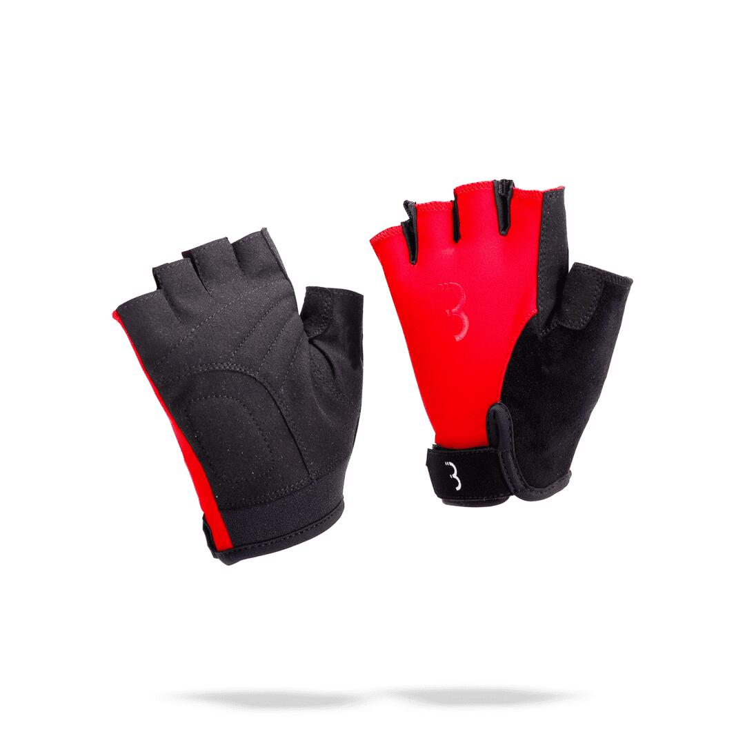 Coppia di guanti BBB per bambini rosso nero 3/3