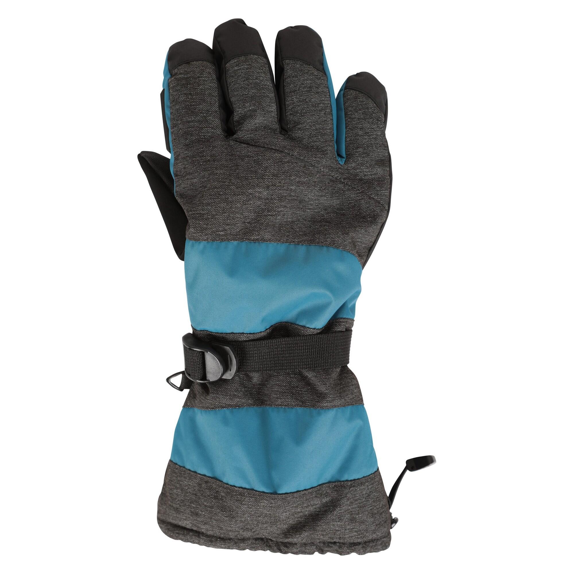 MOUNTAIN WAREHOUSE Mens Summit Extreme Ski Gloves (Teal)