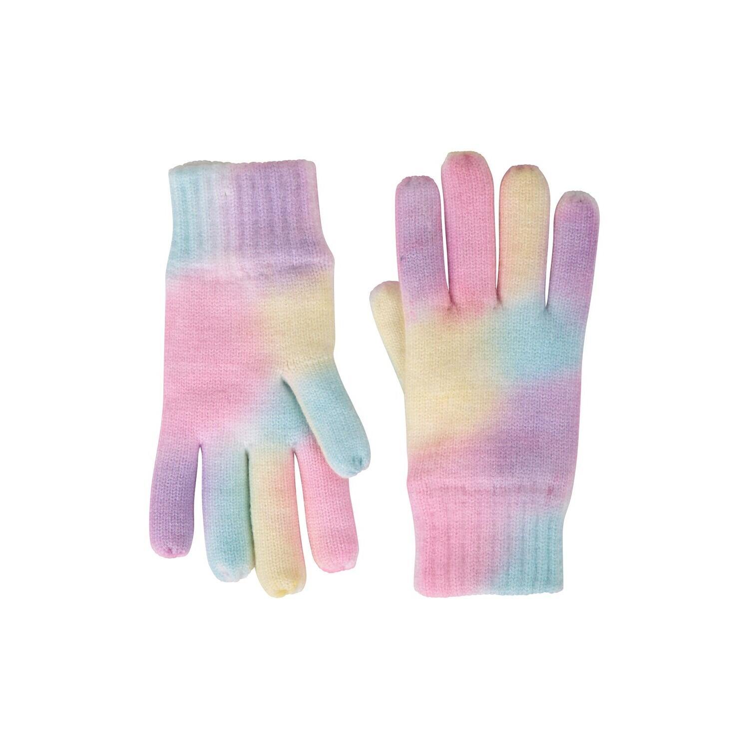 Childrens/Kids Tie Dye Gloves (Multicoloured) 3/3