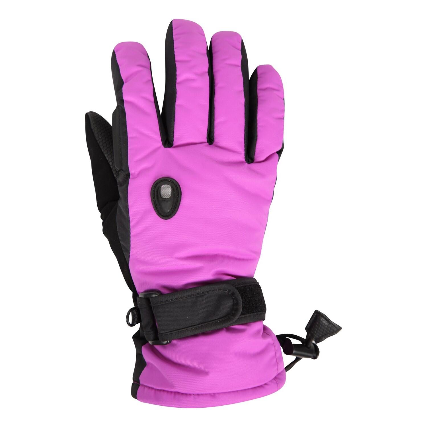 MOUNTAIN WAREHOUSE Womens/Ladies Extreme Waterproof Ski Gloves (Purple)