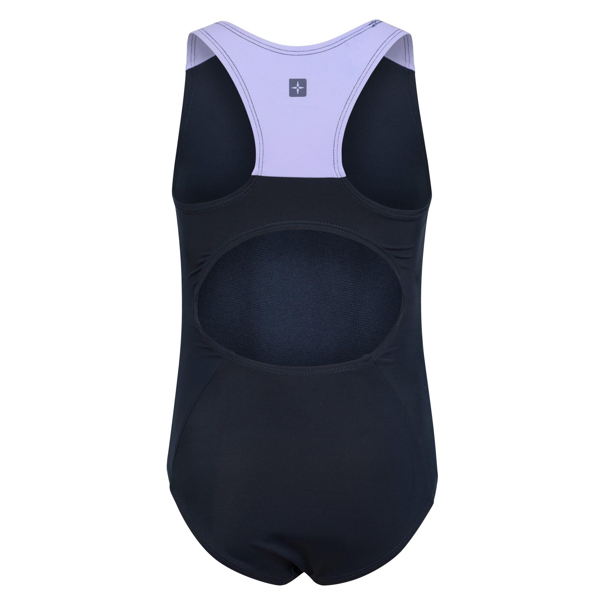 Maillot De Bain 1 Pièce SPORTY Fille (Bleu Marine) 2/4
