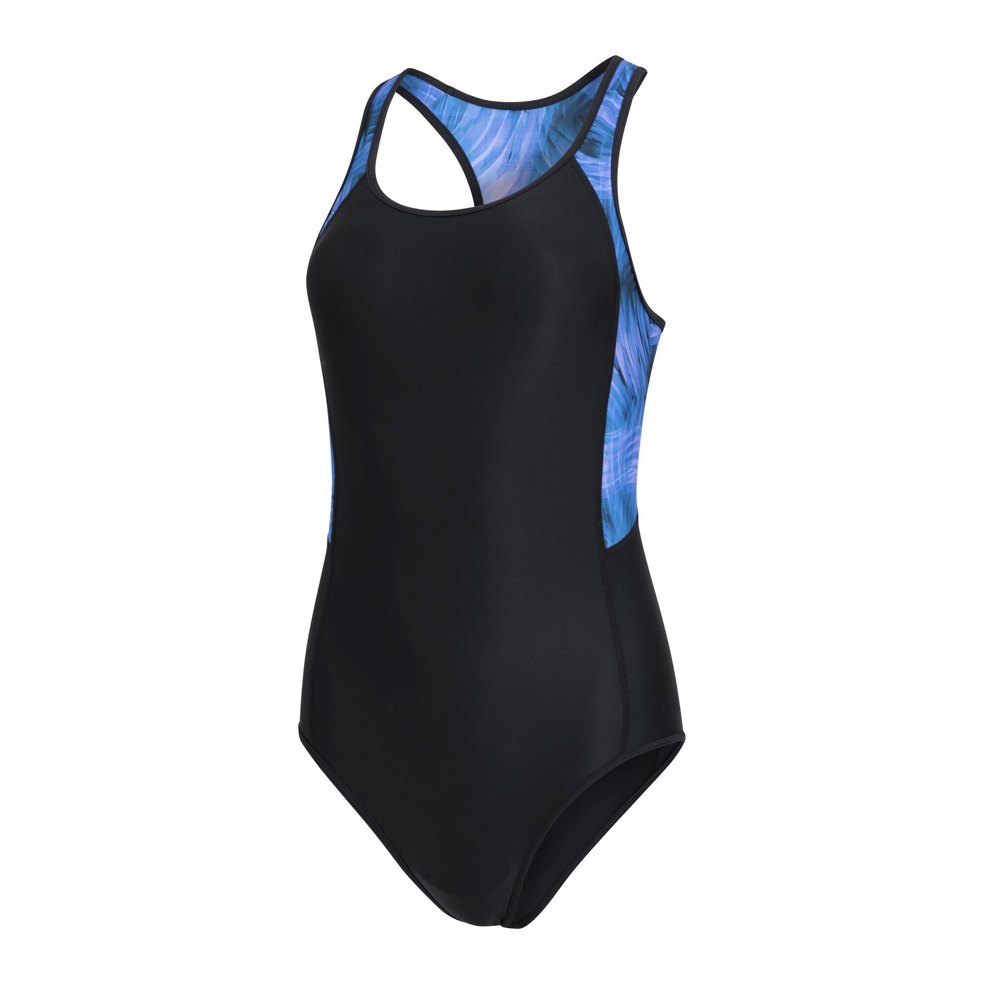 Maillot De Bain 1 Pièce TAKE THE PLUNGE Femme (Violet) 3/4