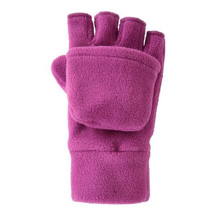 Fäustlinge, Fleece Fingerlos Kinder Pink