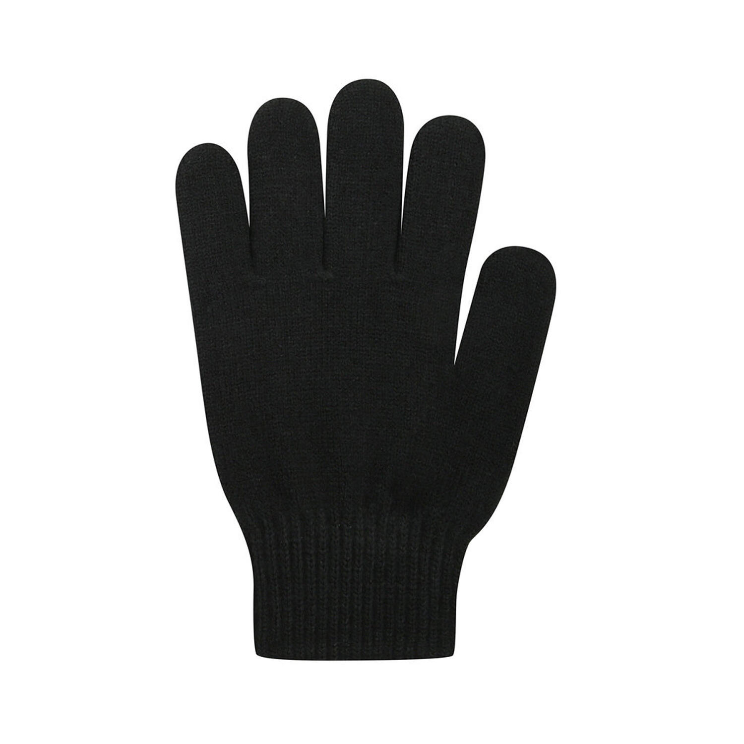 Handschuhe, Jerseyware Damen und Herren Schwarz 2/3