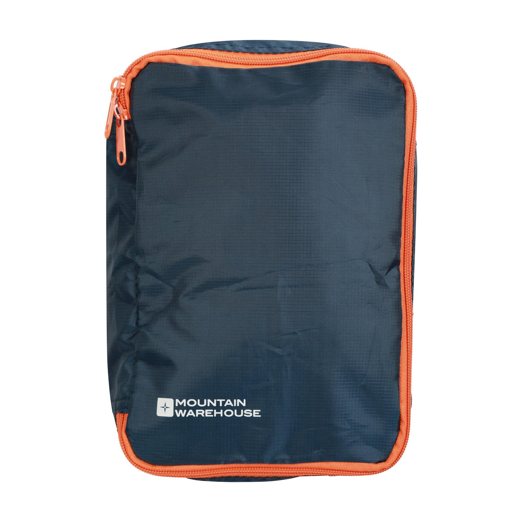 VerpackungsWürfel Set 4erPack Damen und Herren Marineblau 3/4