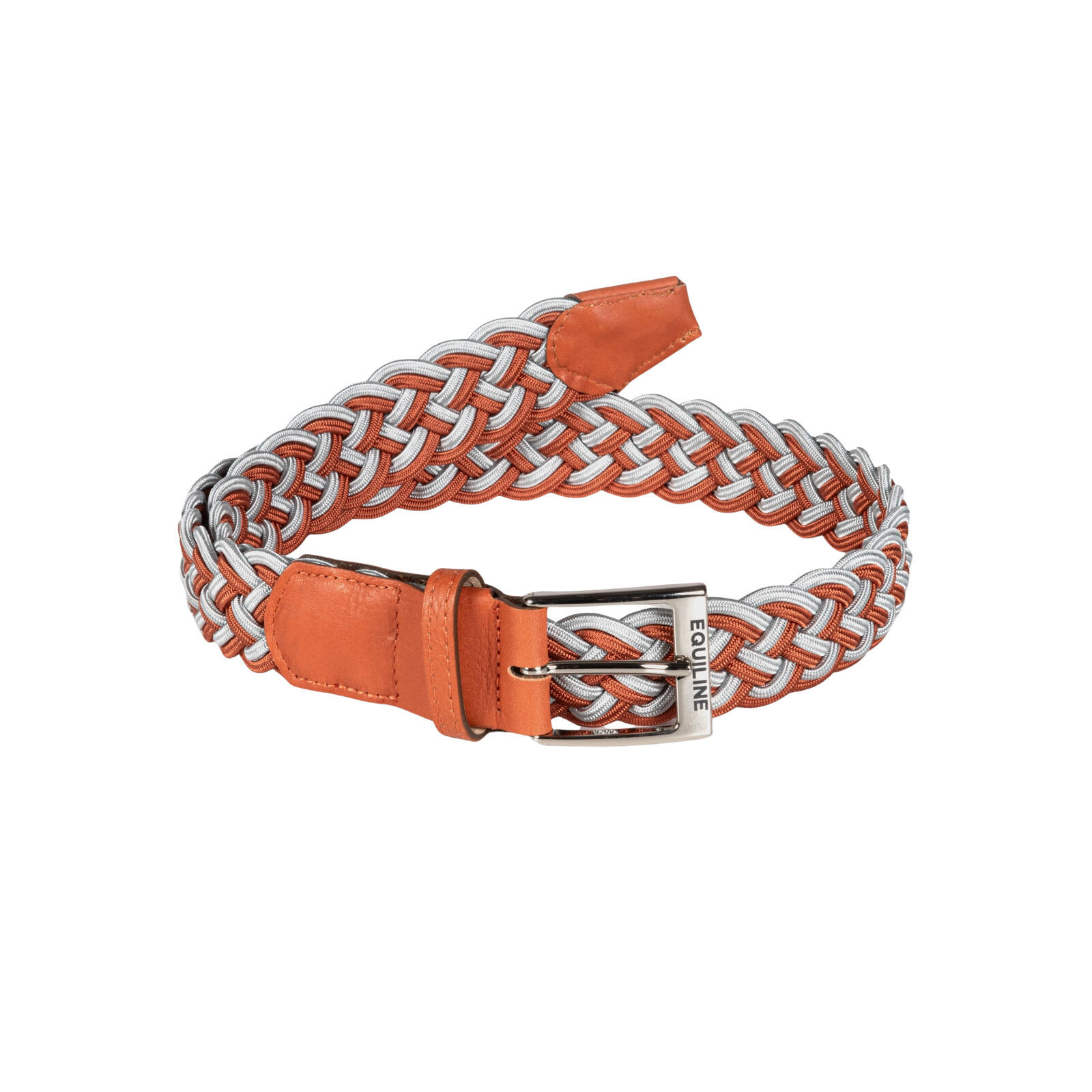 Eqode By Equiline - Ceinture Tressée Élastique Equiline - Ceinture - Orange - 90 - Decathlon