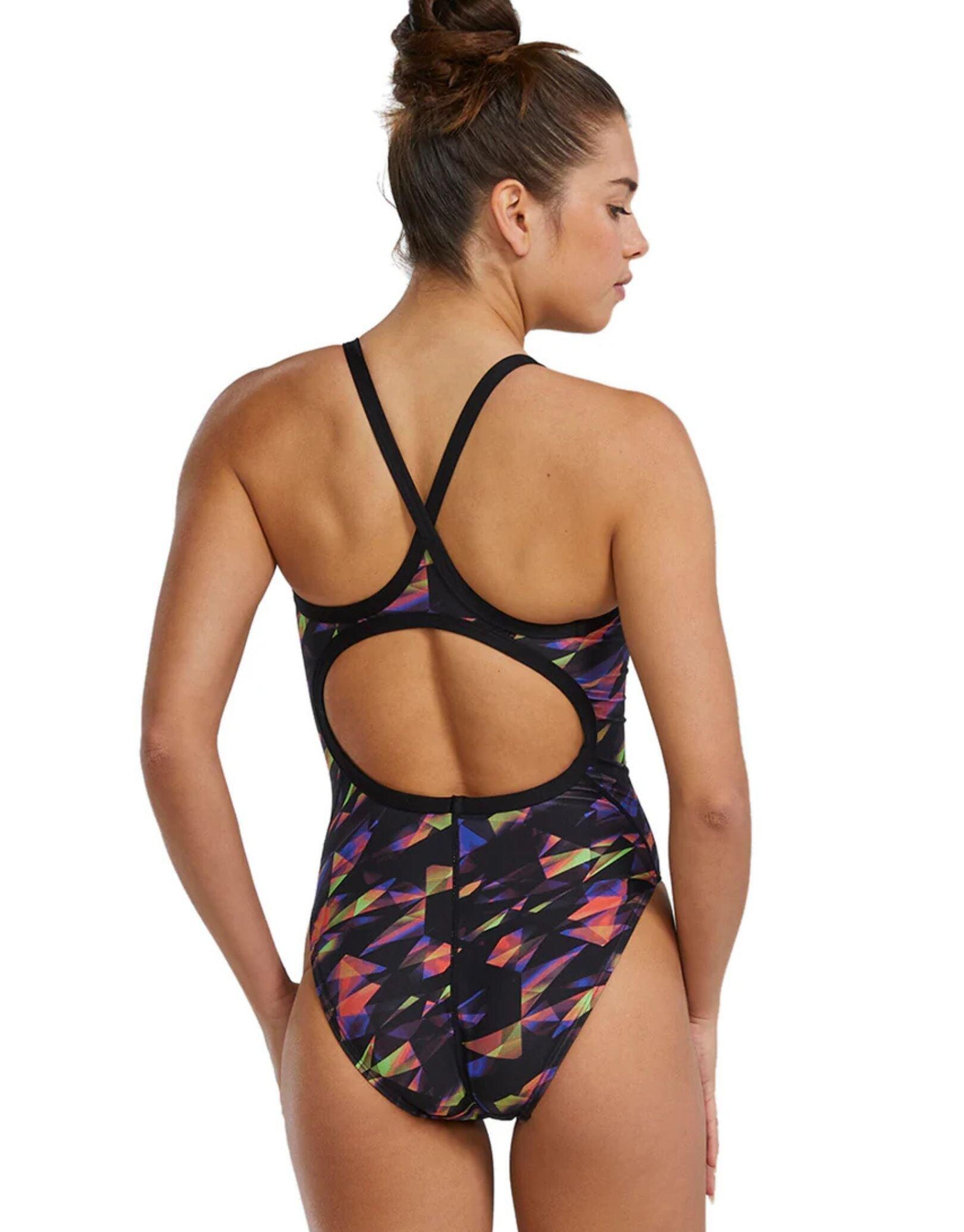 Maillot femme TYR Durafast Elite Triadic résistant au chlore natation 2/5