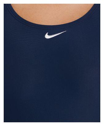 Bañador Nike Swim Fastback Azul Mujer 3/4