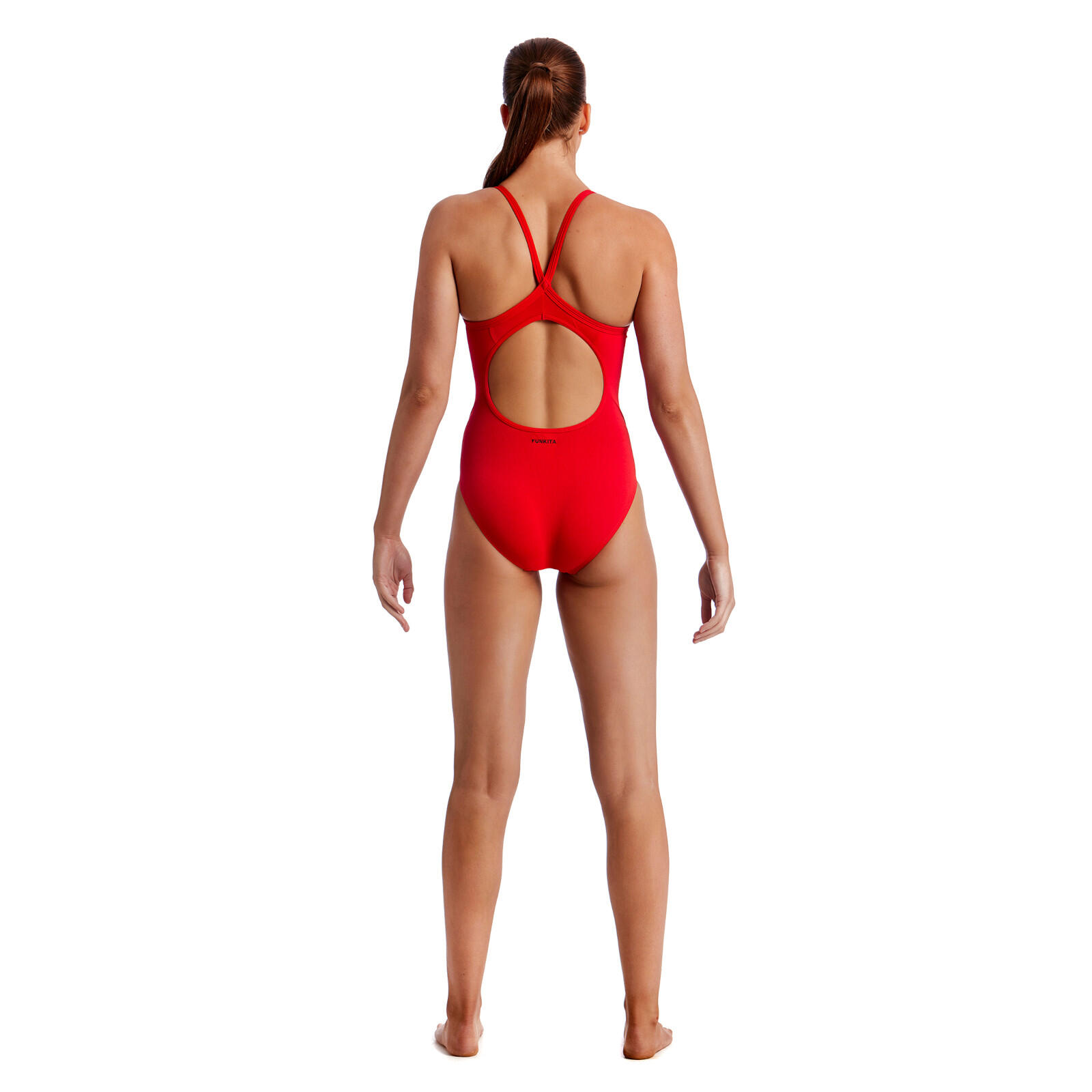 Funkita Badpak Diamond Back Rood 2/4