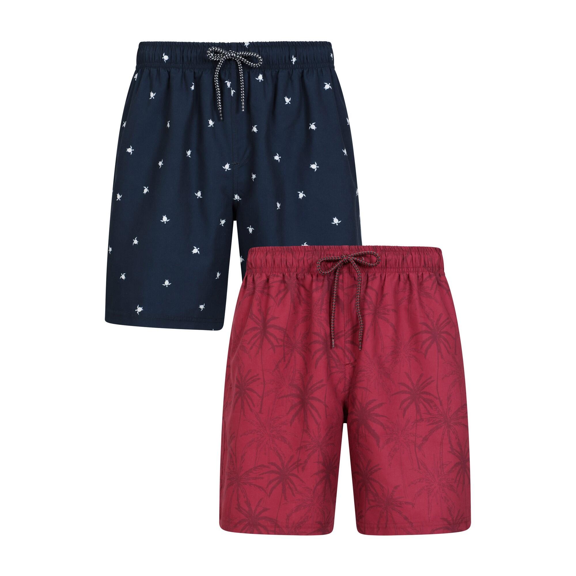 MOUNTAIN WAREHOUSE Costume Da Bagno A Pantaloncino Uomo Misura Confezione 2 Mountain Warehouse