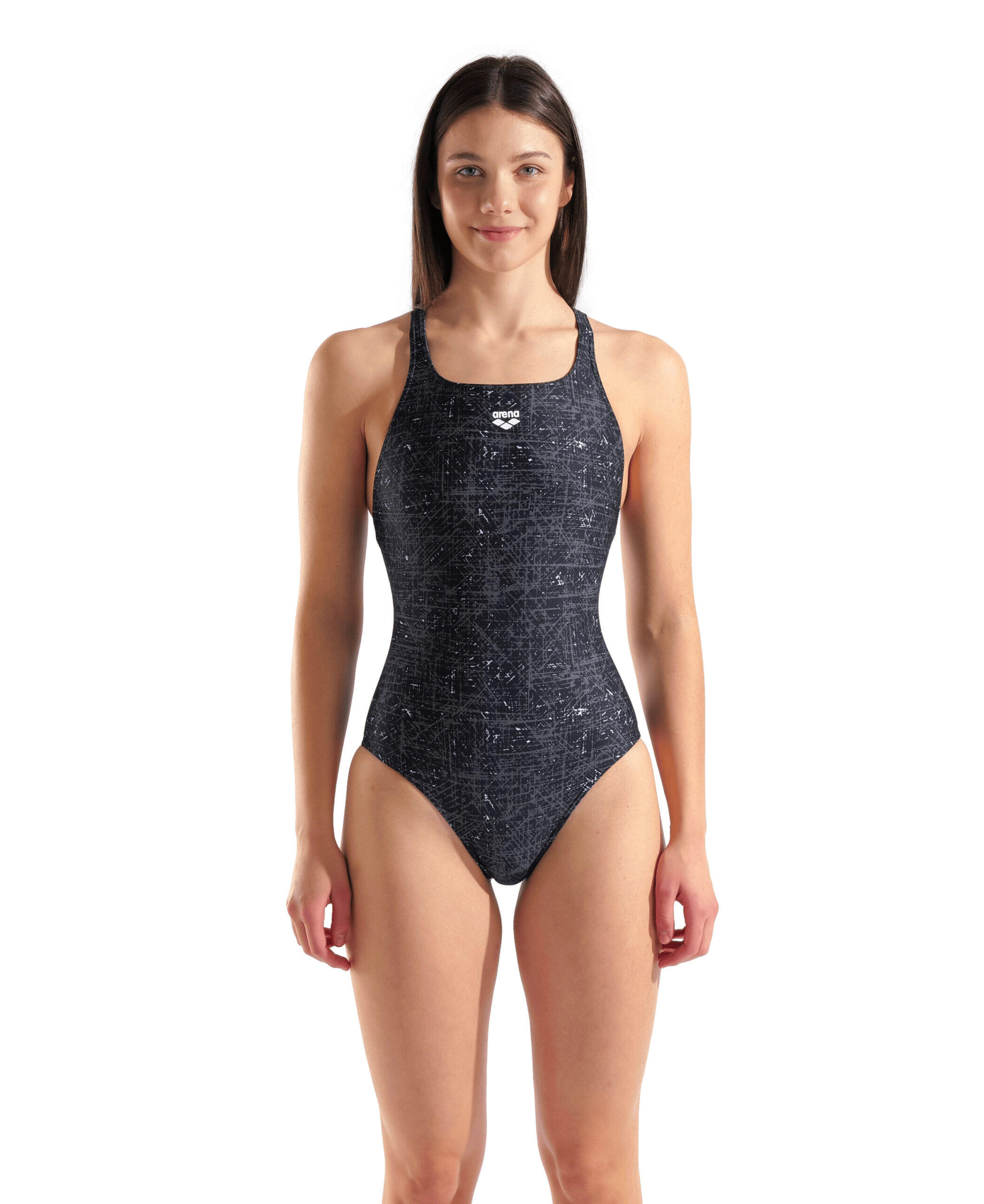 Arena Badpak Swim Pro Back Ribbed Zwart 3/5