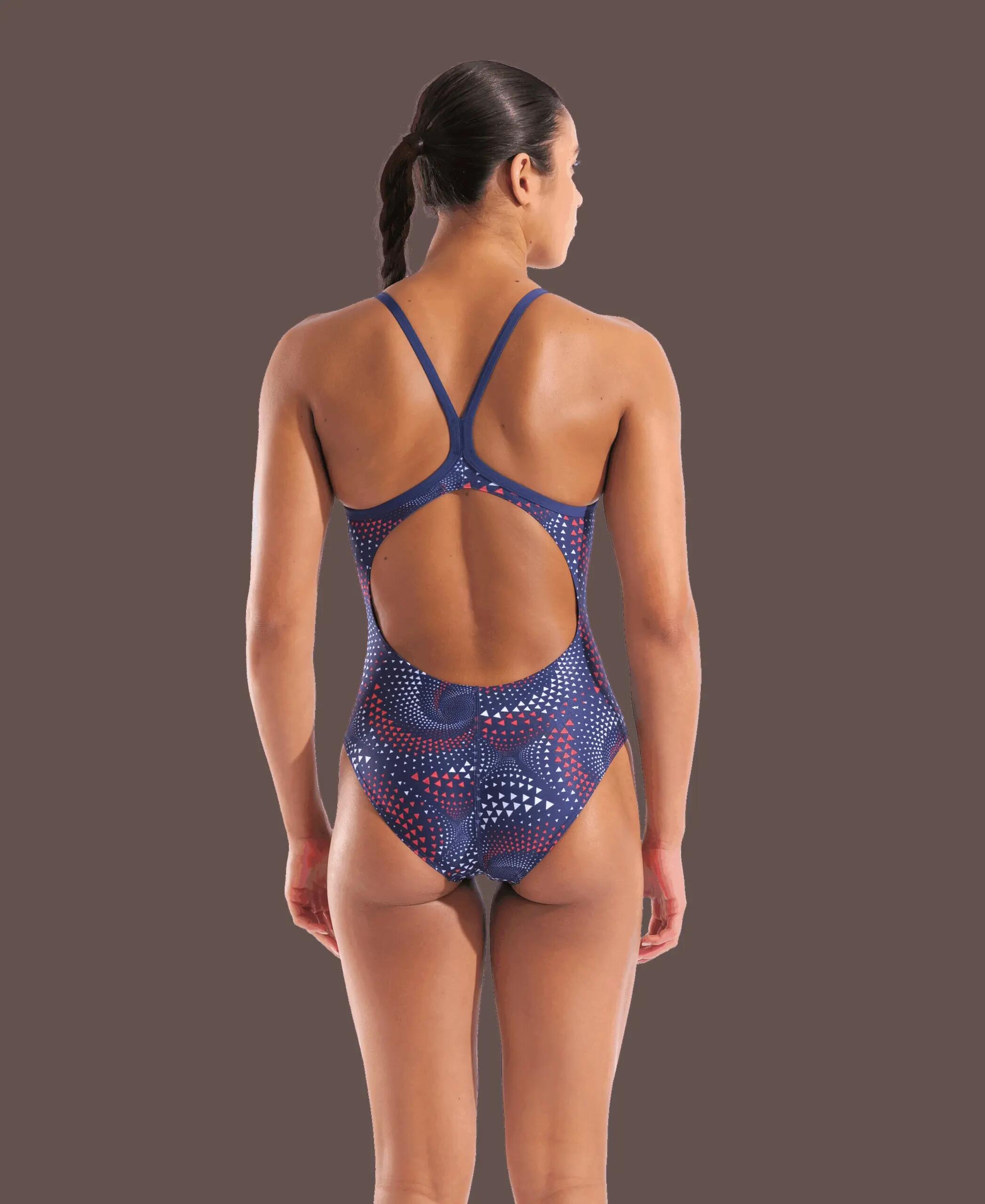 Costume Arena Lightdrop Back Fireflow Navy/Rosso 2/7