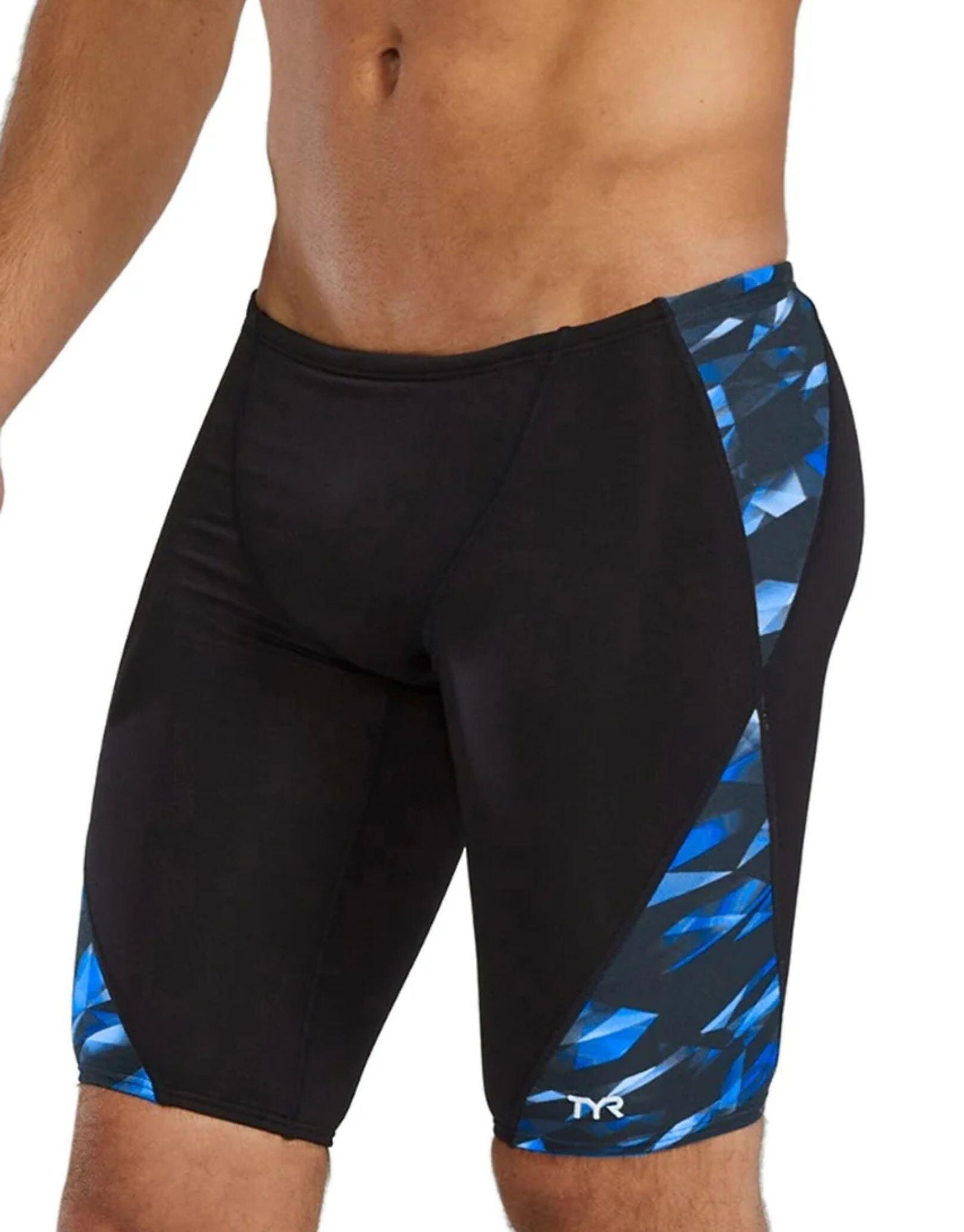 TYR Triadic Durafast Elite Swim Jammer - Blue 3/5