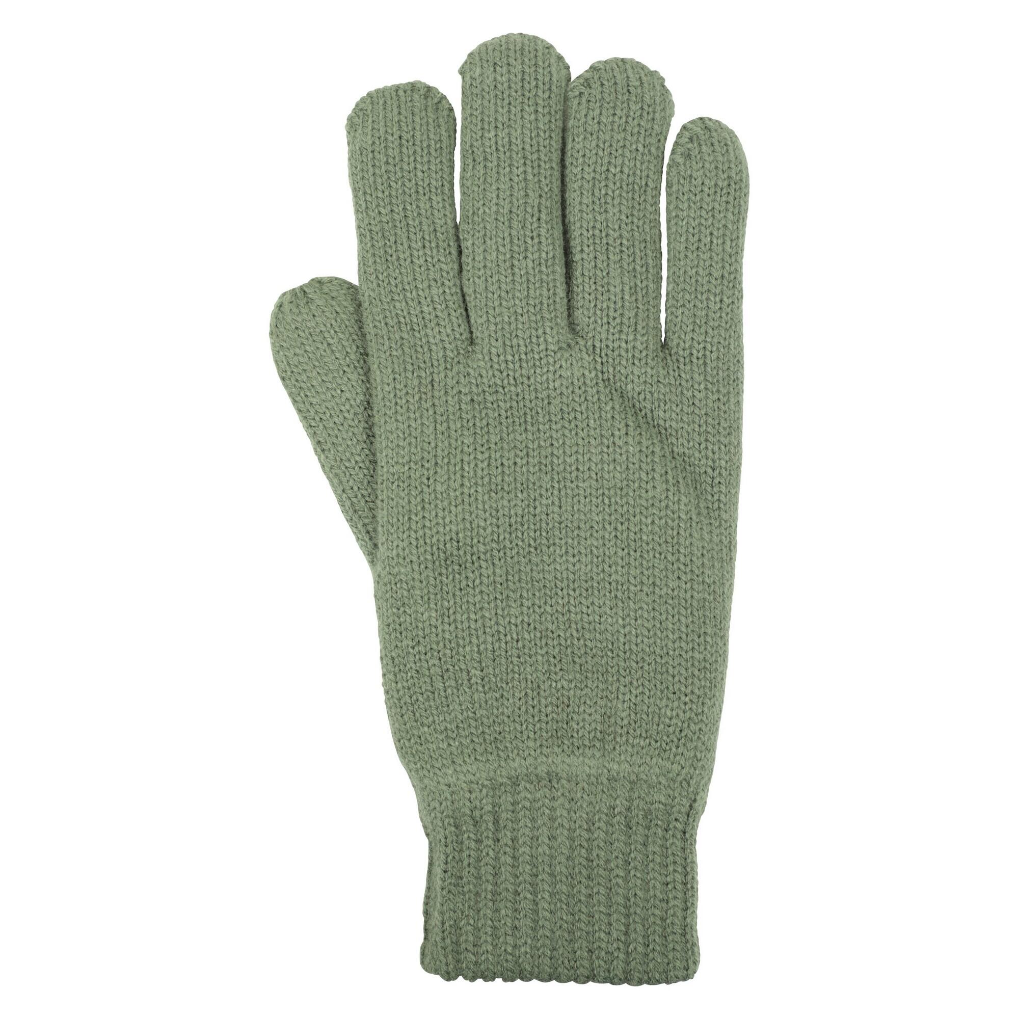MOUNTAIN WAREHOUSE Womens/Ladies Thinsulate Knitted Winter Gloves (Green)