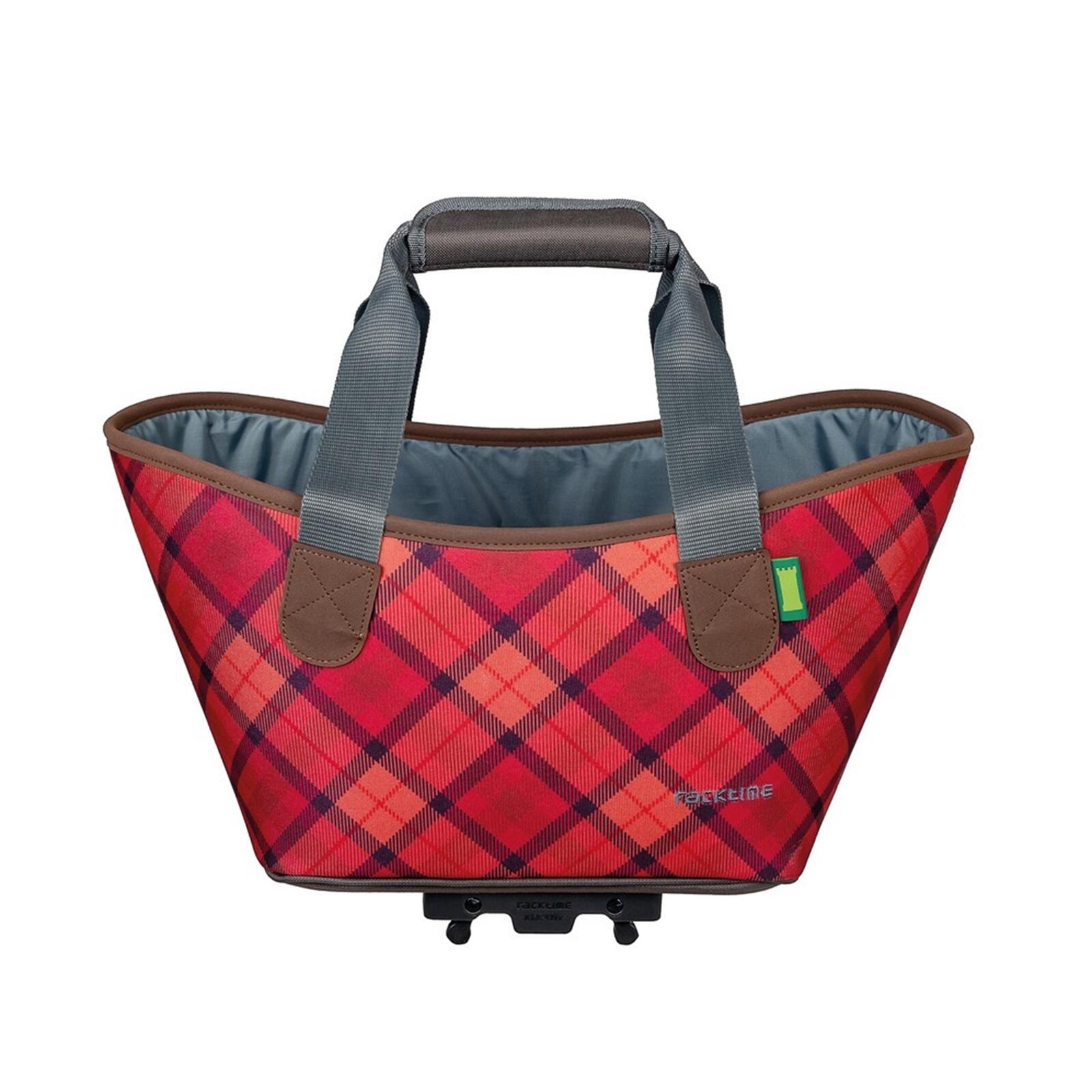 Racktime - Système Sac À Provisions Agnetha - Sacoche - Rouge - Decathlon