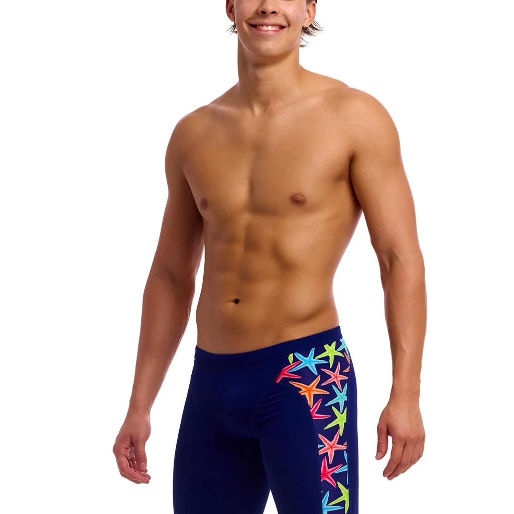 Funky Trunks Starry Night Swim Training Jammer - Blue/Multi