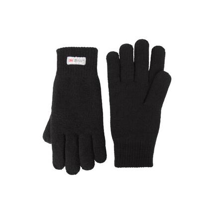 Jerseyware Handschuhe Polyester, Acryl, Polypropylen Thinsulate Herren Schwarz