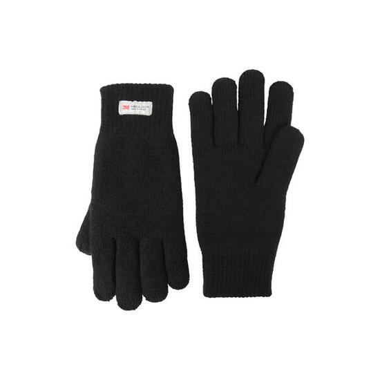 Jerseyware Handschuhe Polyester, Acryl, Polypropylen Thinsulate Herren Schwarz
