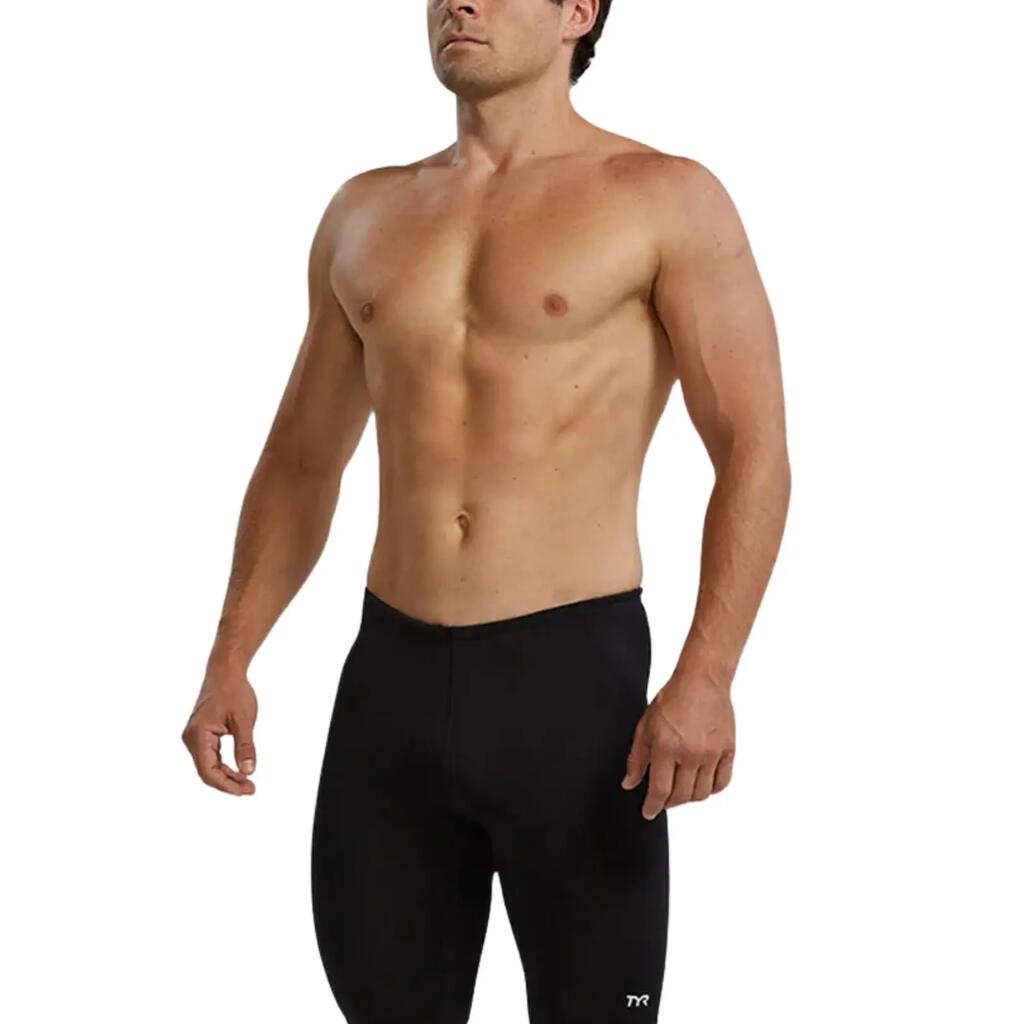 TYR Solid Swim Jammer - Black