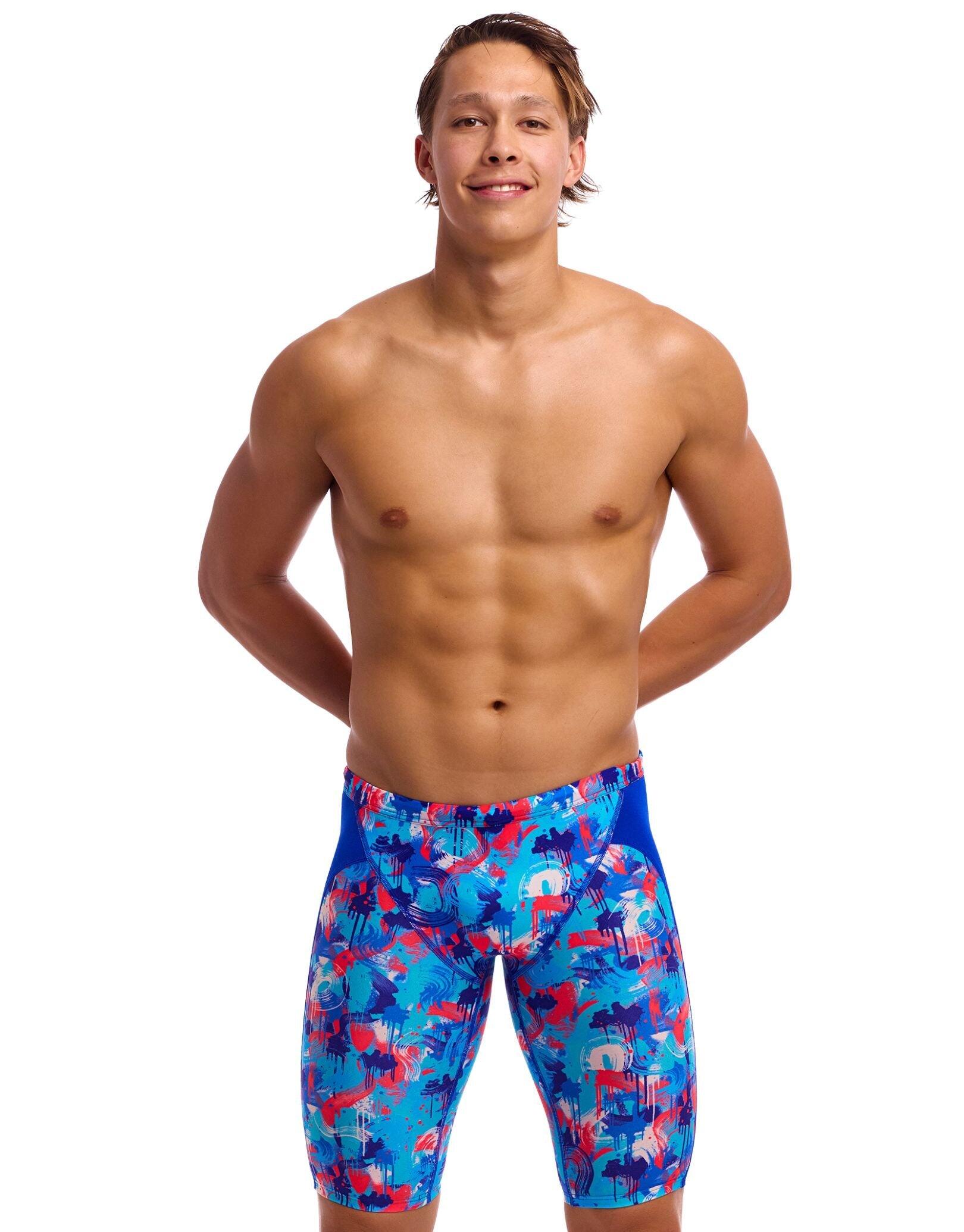 Spodenki do pływania Jammery Funky Trunks Messy Messy Messy