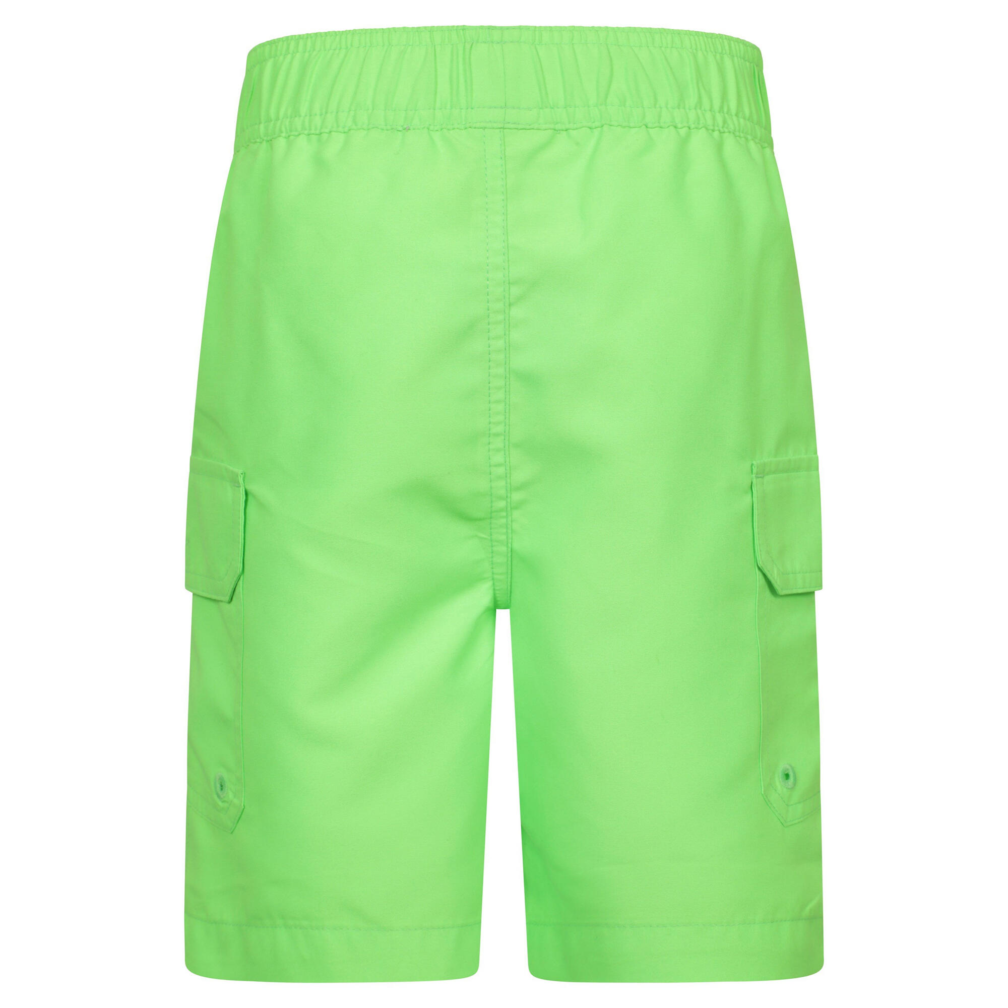 Childrens/Kids Shoreline Cargo Board Shorts (Jade) 2/3