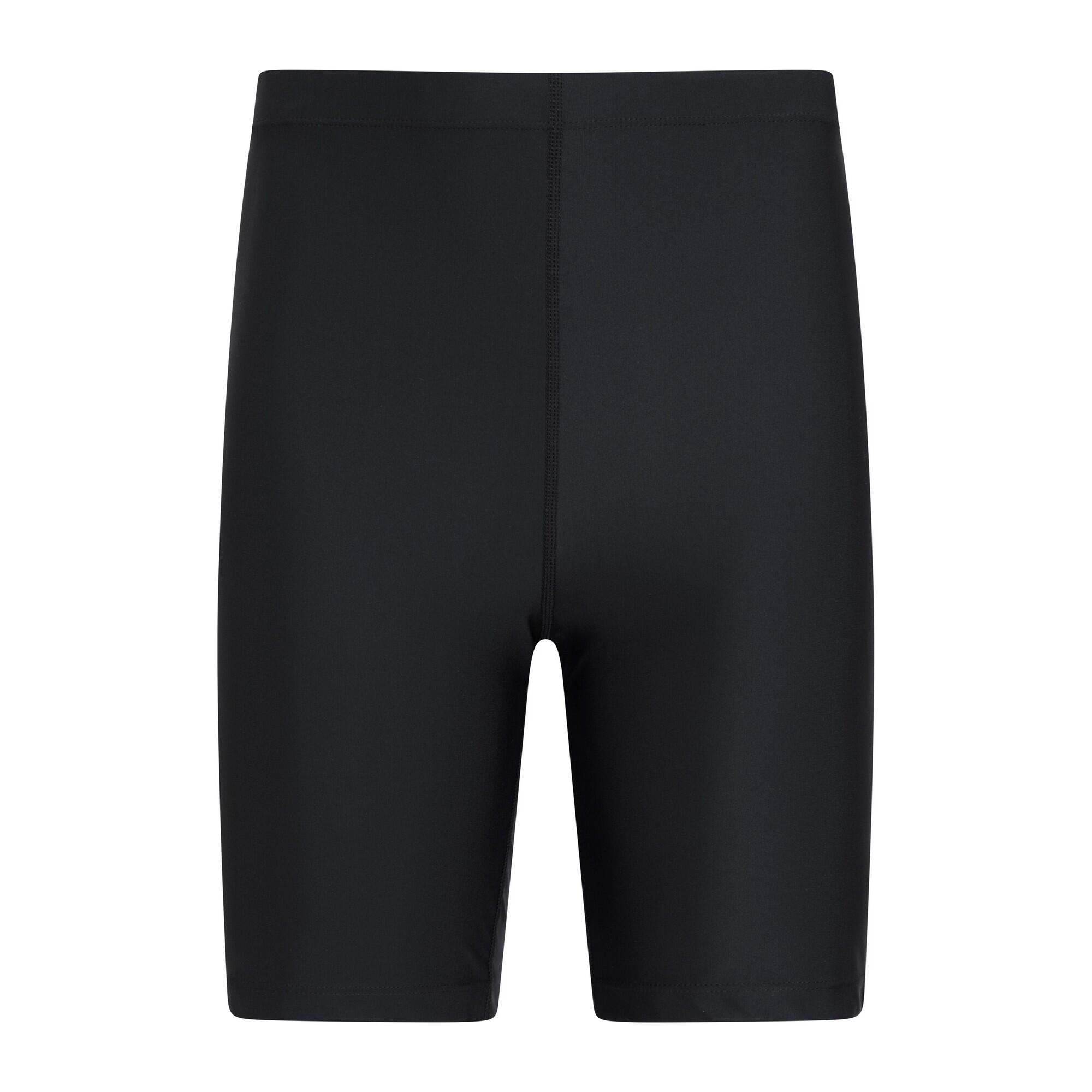 MOUNTAIN WAREHOUSE Womens/Ladies Active Long Length Swim Shorts (Black)