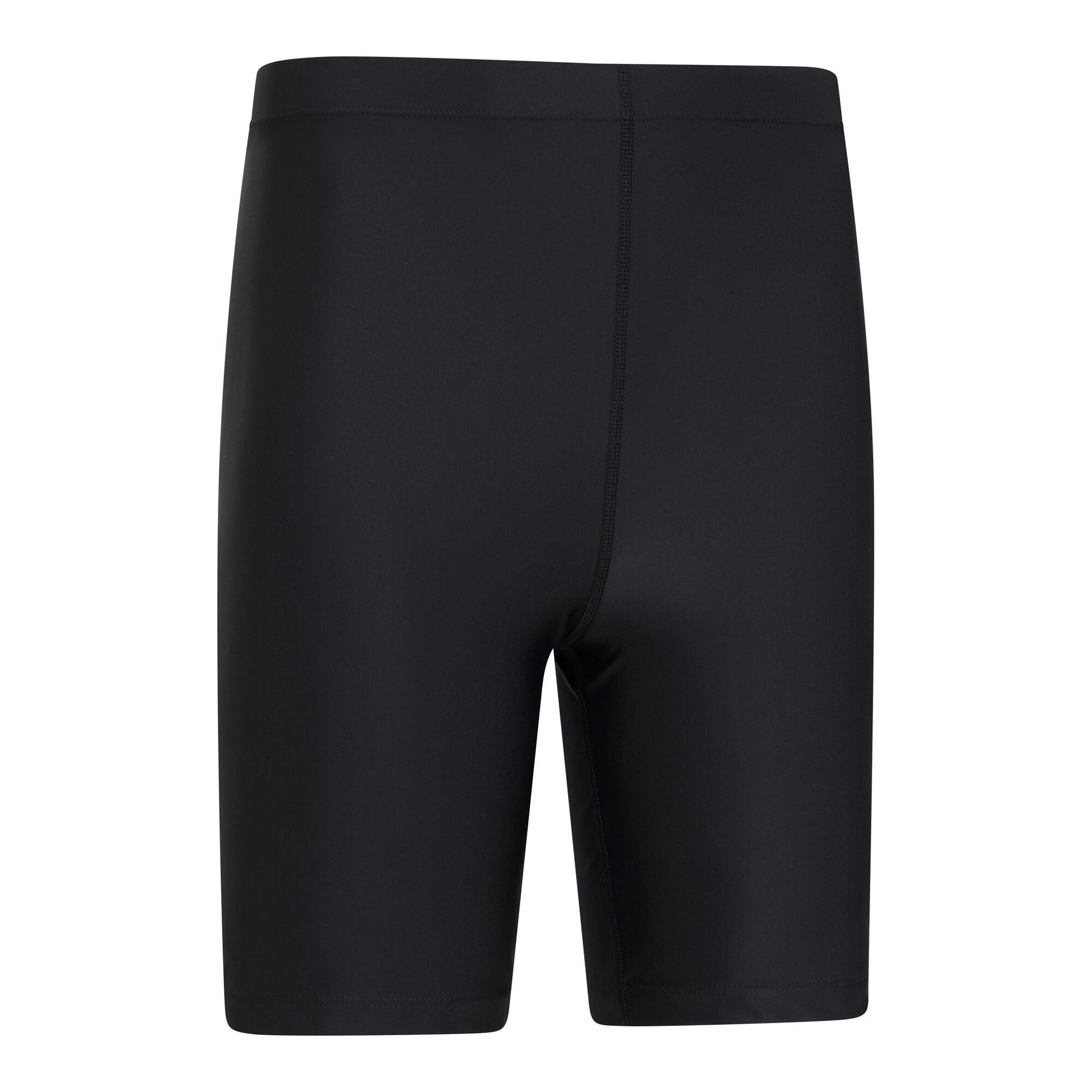 "Active" Badeshorts Lang für Damen Schwarz 4/4
