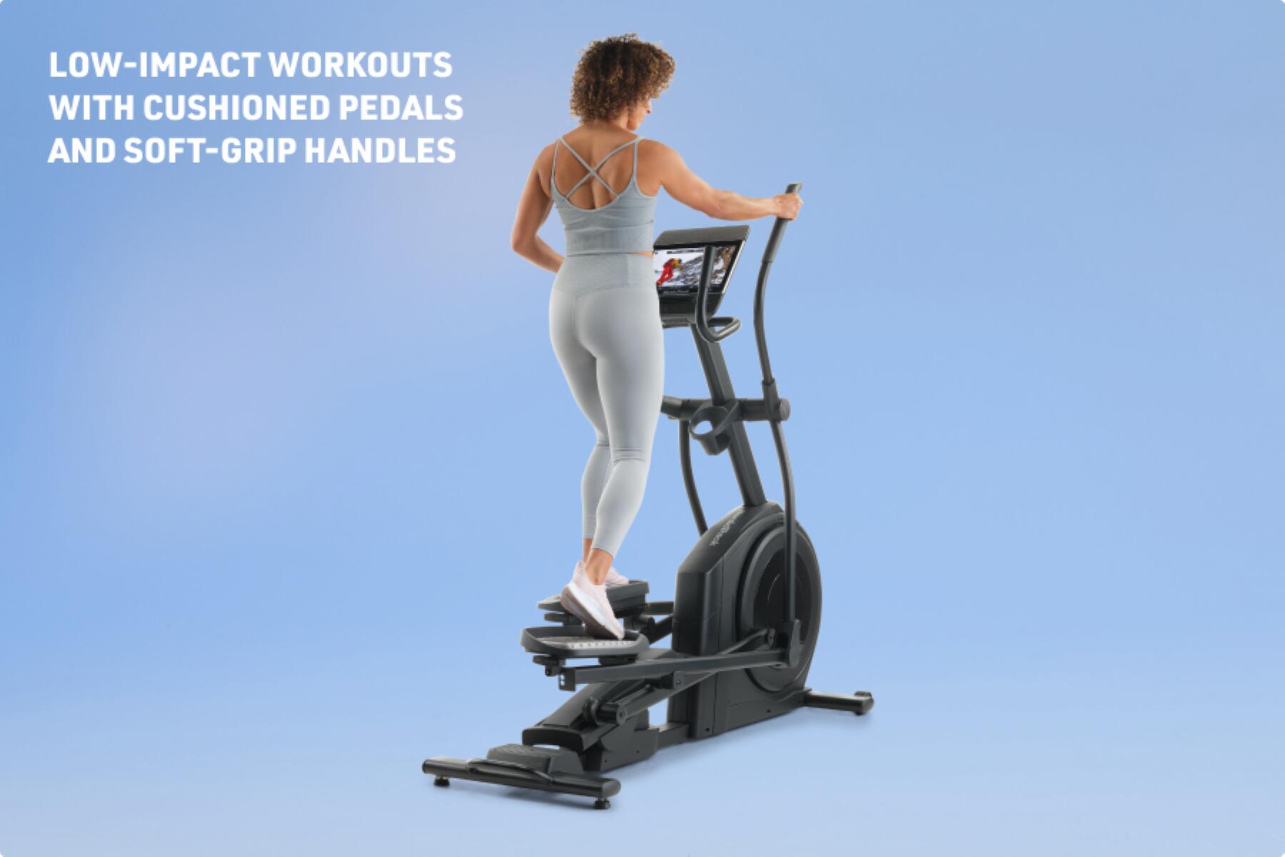 Vélo elliptique AirGlide 14i / Rampe inclinable motorisée 5/7