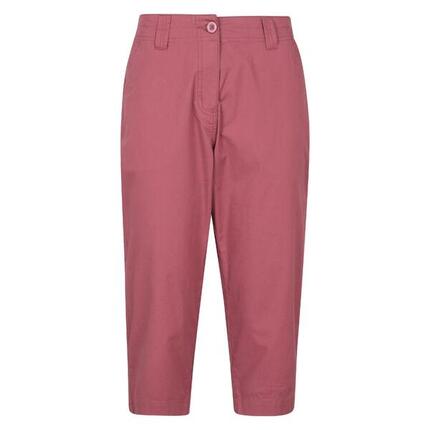 Pantacourt Uni Et Extensible COASTAL Femme (Rose)