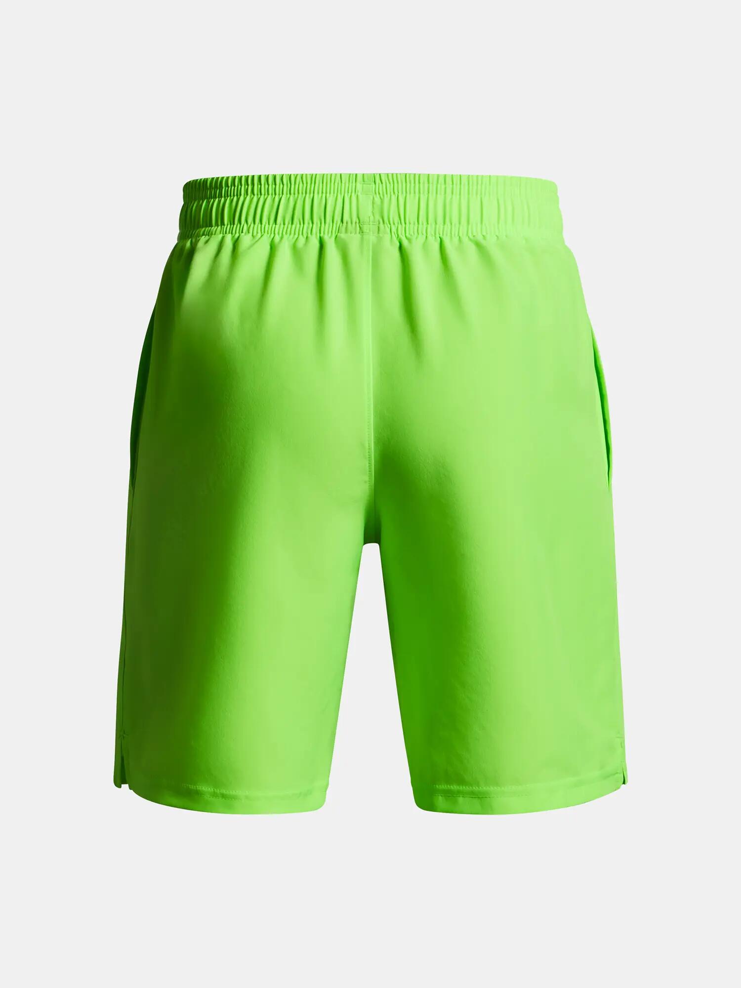 Pantaloni corti Under Armour UA Tech Woven Wordmark-GRN 2/2