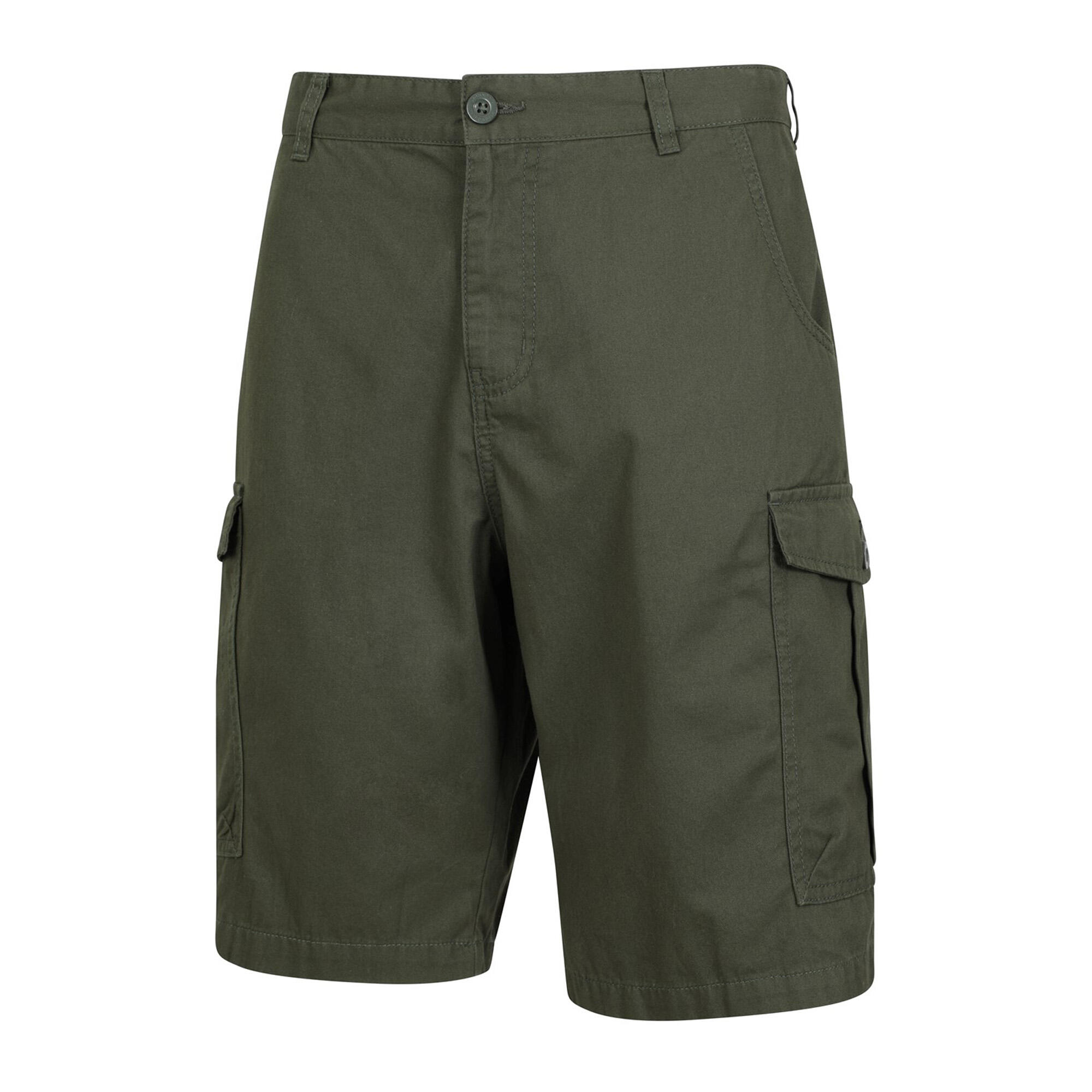 "Lakeside" CargoShorts für Herren Khakigrün 3/4