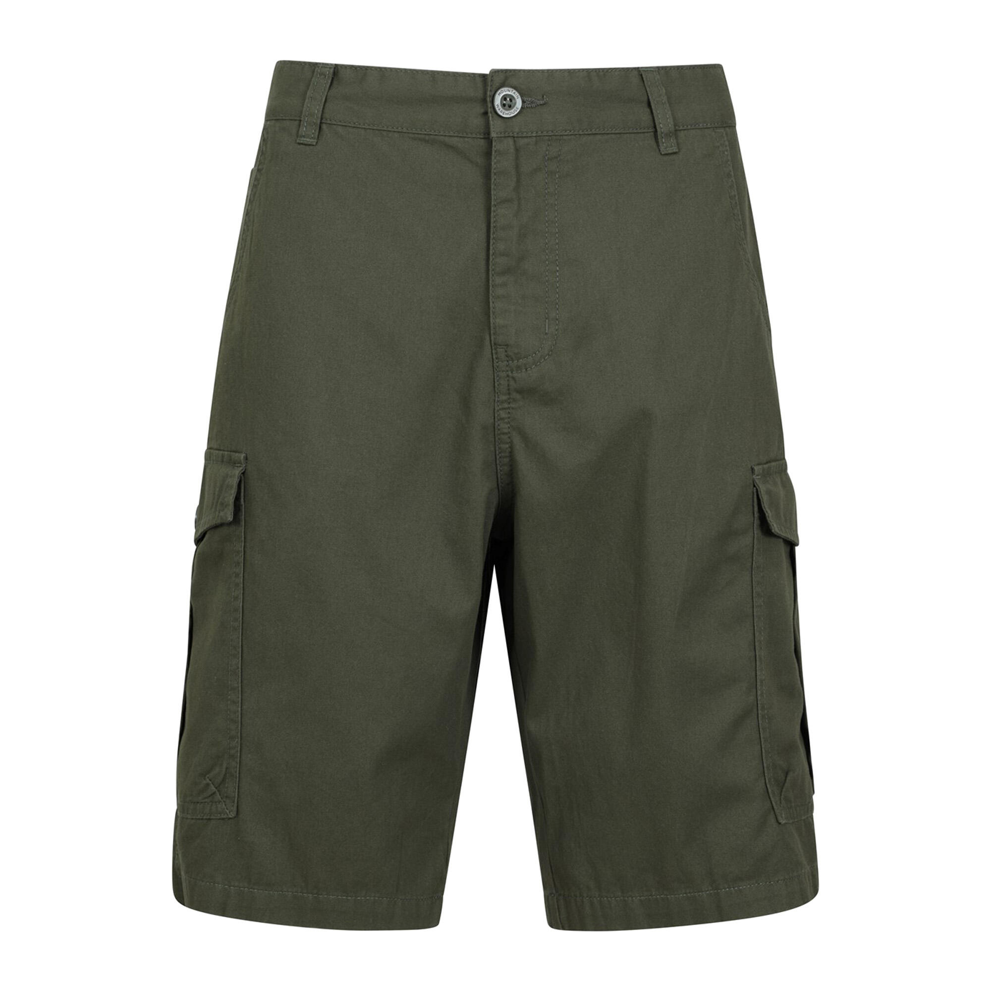 MOUNTAIN WAREHOUSE Pantaloncini Cargo Uomo Mountain Warehouse Lakeside Verde Kaki