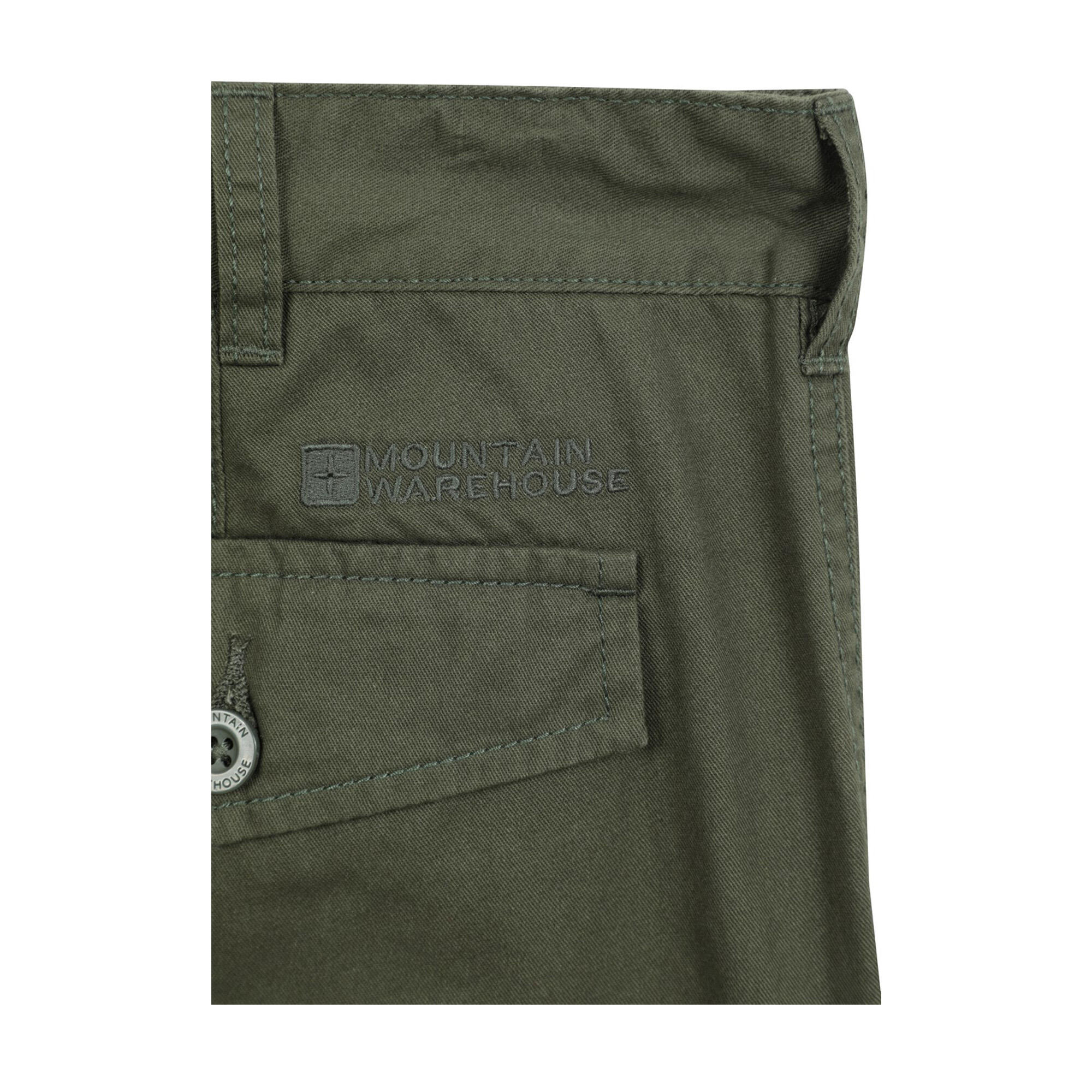 "Lakeside" CargoShorts für Herren Khakigrün 4/4
