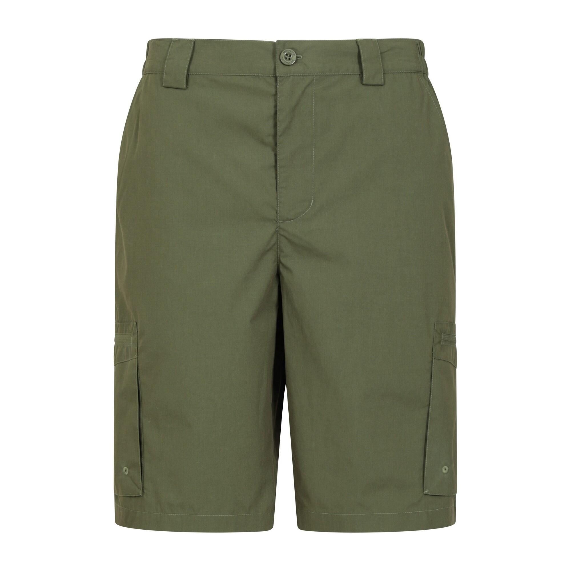 MOUNTAIN WAREHOUSE Pantaloncini Uomo Mountain Warehouse Trek Verde Kaki