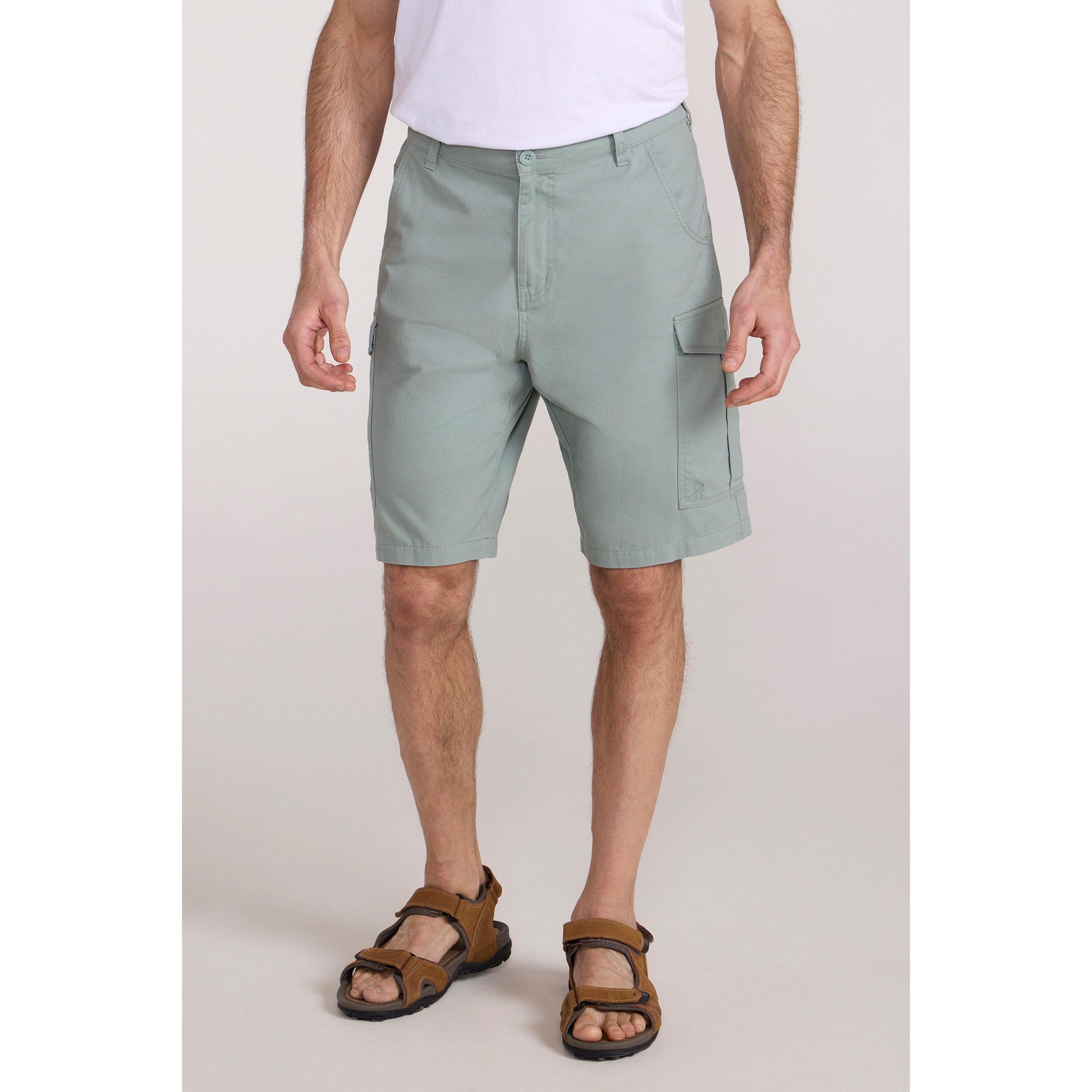 MOUNTAIN WAREHOUSE Mens Lakeside Cargo Shorts (Green)