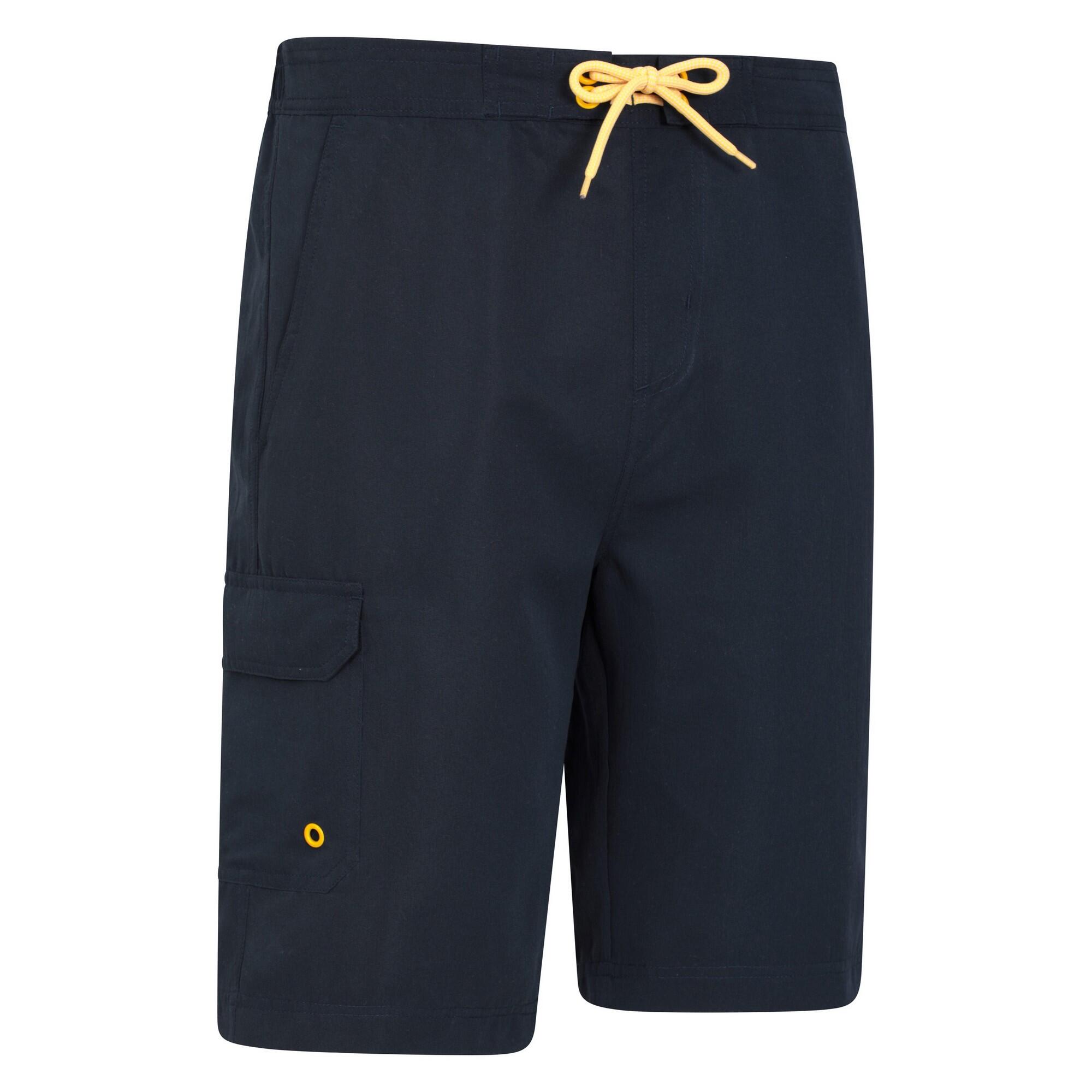 Mens Ocean Swim Shorts (Navy) 3/4