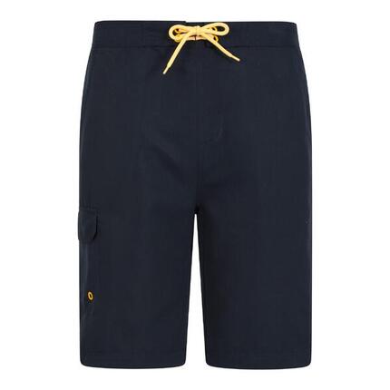 Short De Bain Motif/style Détail Contrasté OCEAN Homme (Bleu Marine)