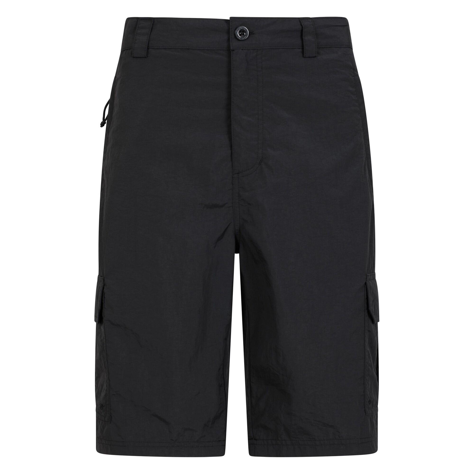 MOUNTAIN WAREHOUSE Mens Explore Cargo Shorts (Black)
