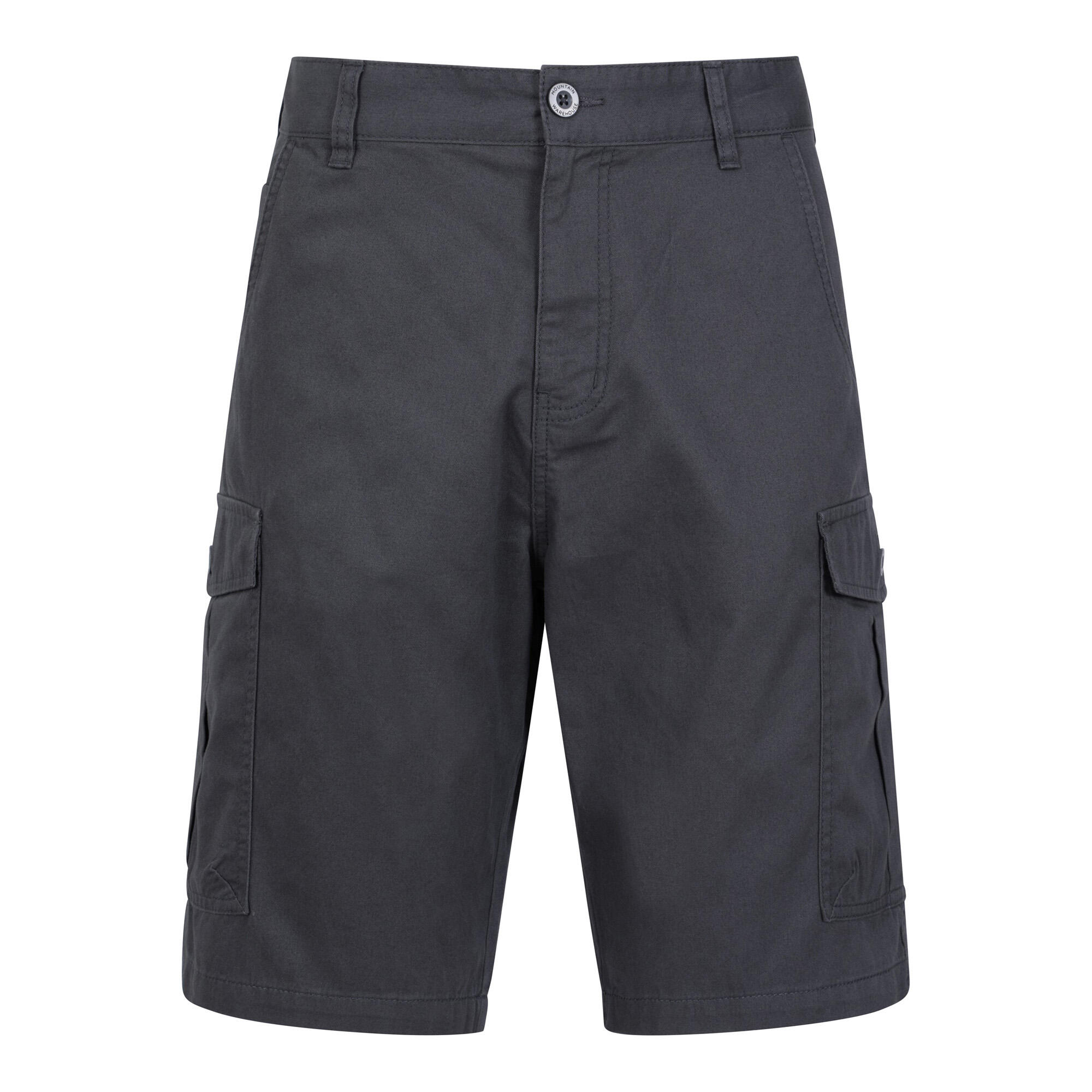 MOUNTAIN WAREHOUSE Mens Lakeside Cargo Shorts (Dark Grey)