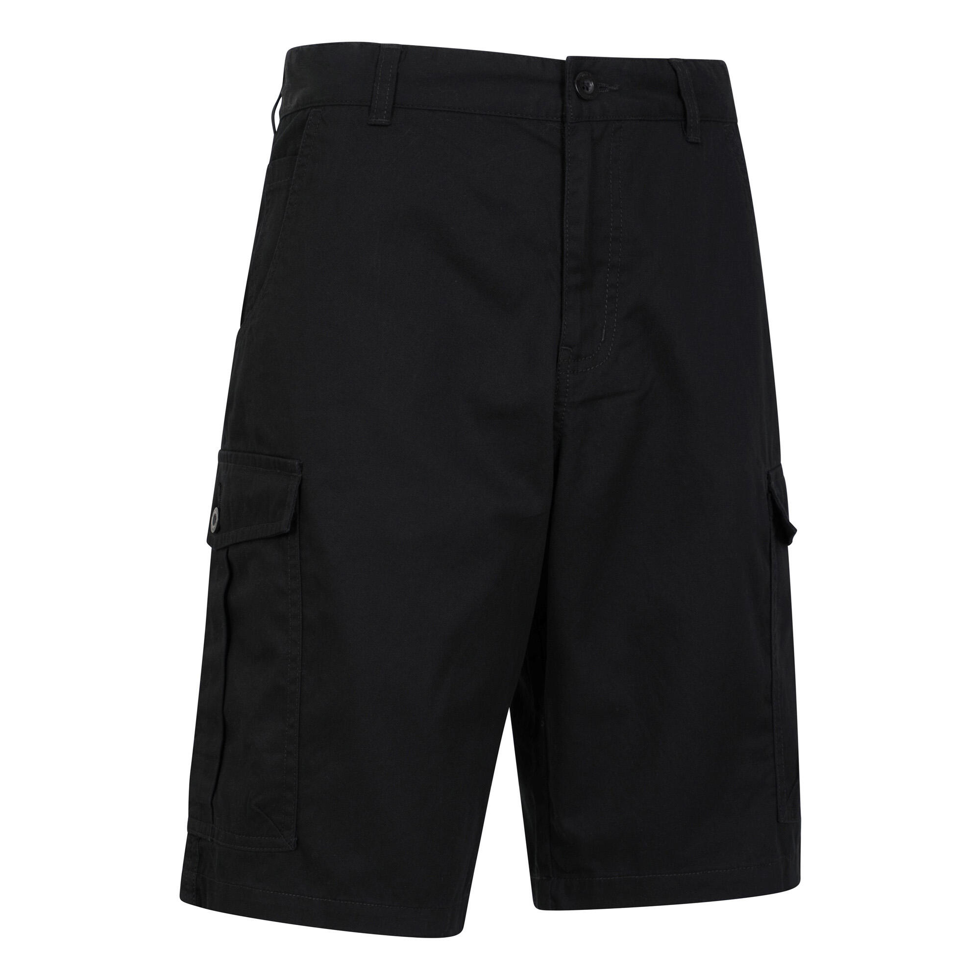 "Lakeside" CargoShorts für Herren Schwarz 3/4
