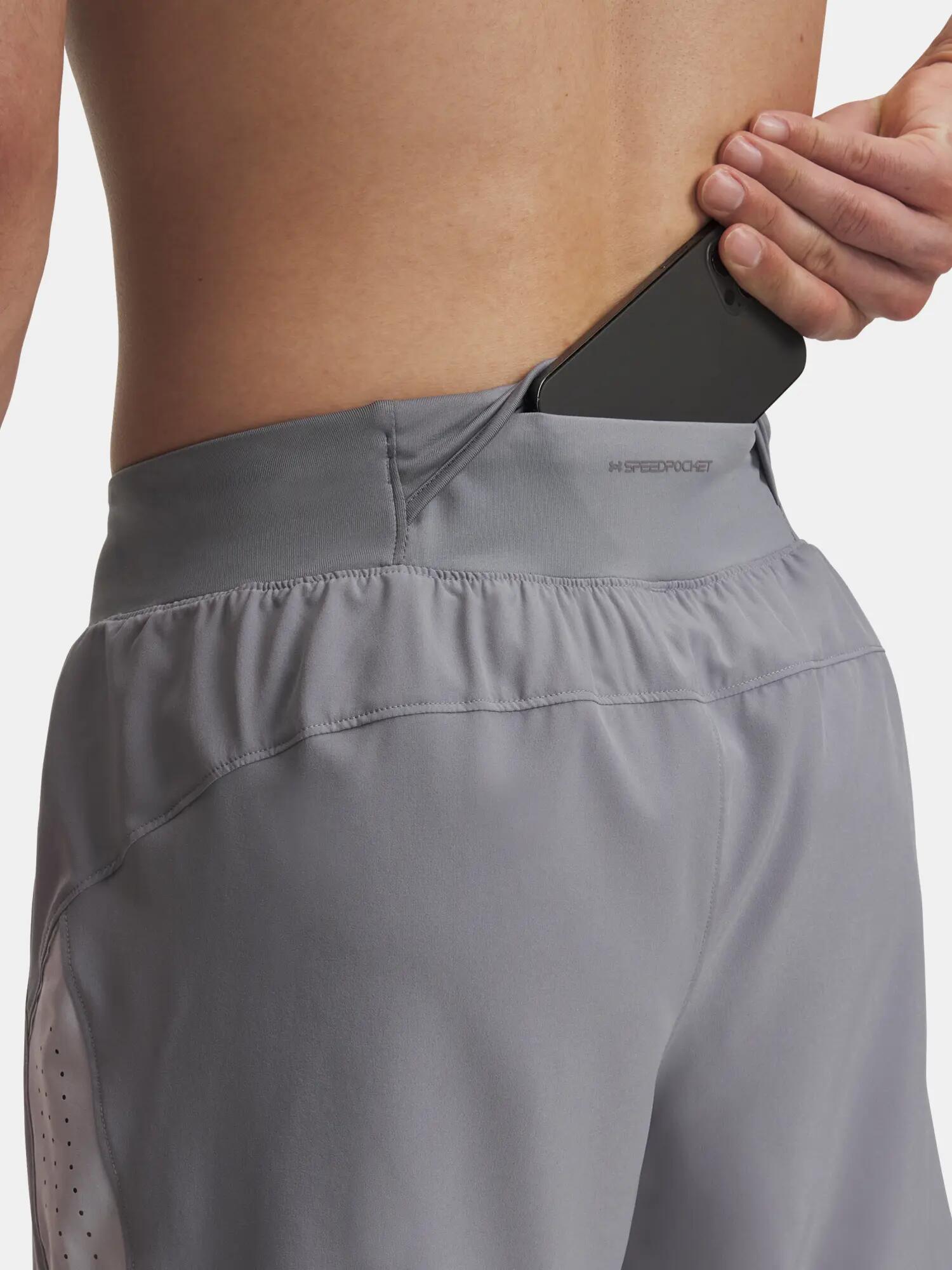 Férfi rövidnadrág Under Armour UA LAUNCH PRO 7'' SHORTS-GRY 3/4