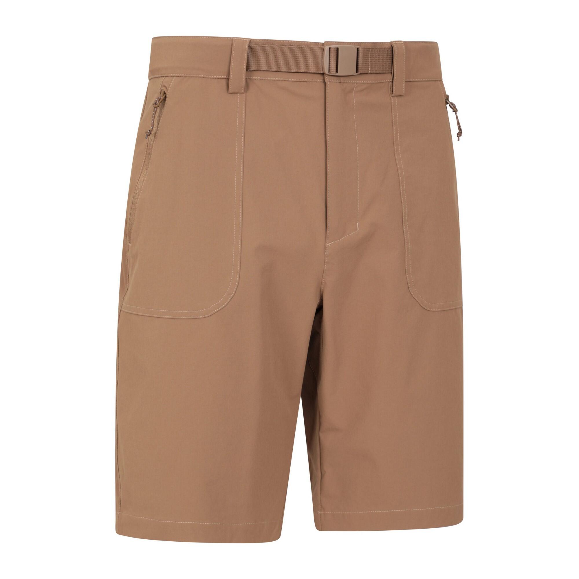 "Grassland" Shorts für Herren Dunkelbeige 3/4