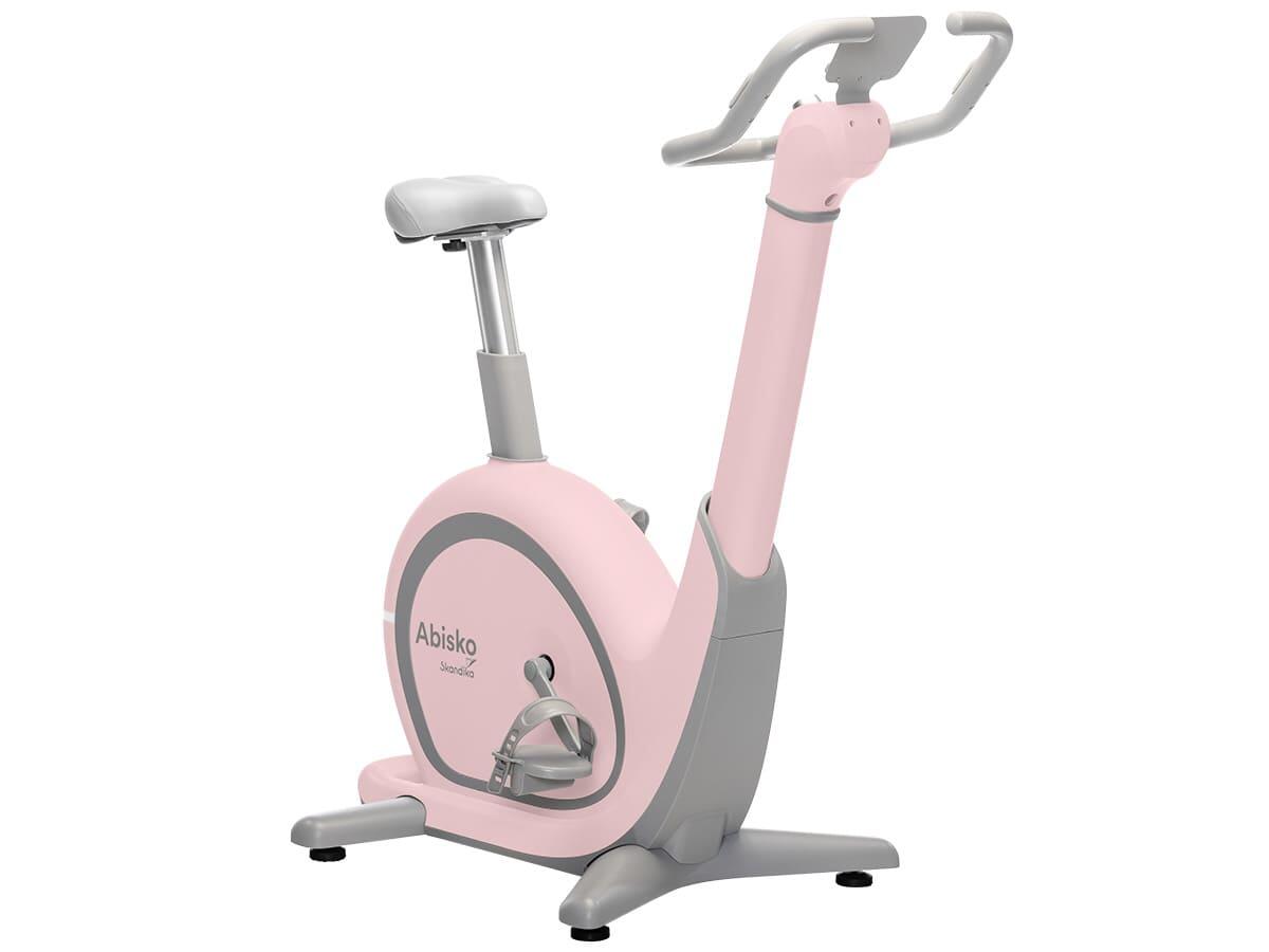 Vélo appartement ergomètre Abisko - Réglages auto selle et guidon - connecté 2/9