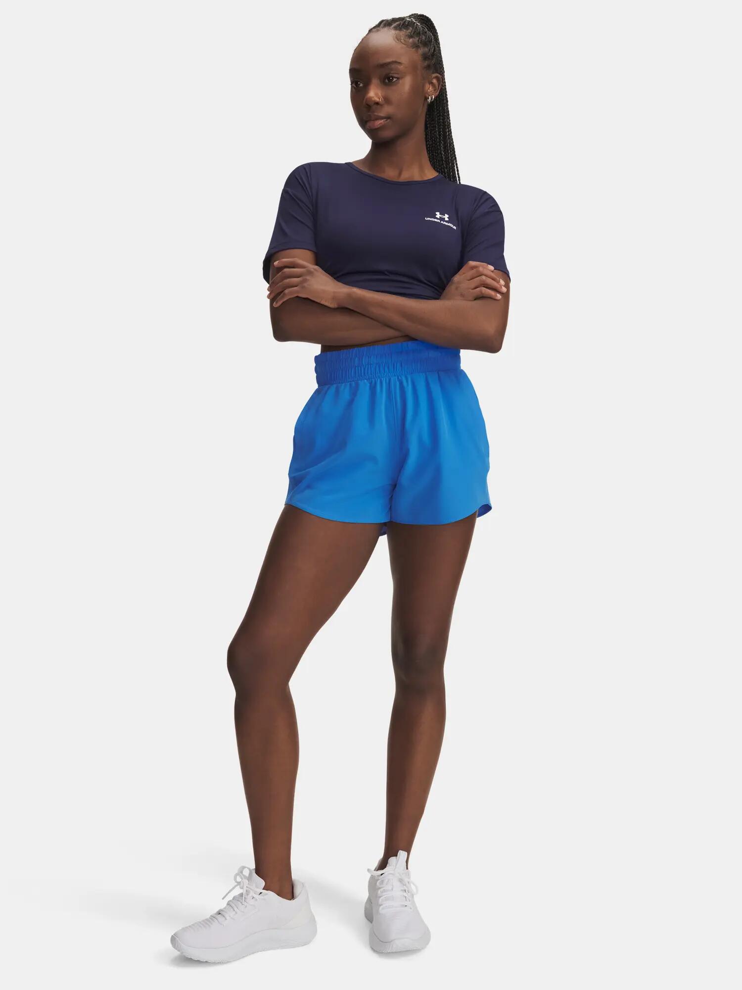 Női Under Armour UA Vanish 3in Short-BLU rövidnadrág 4/4