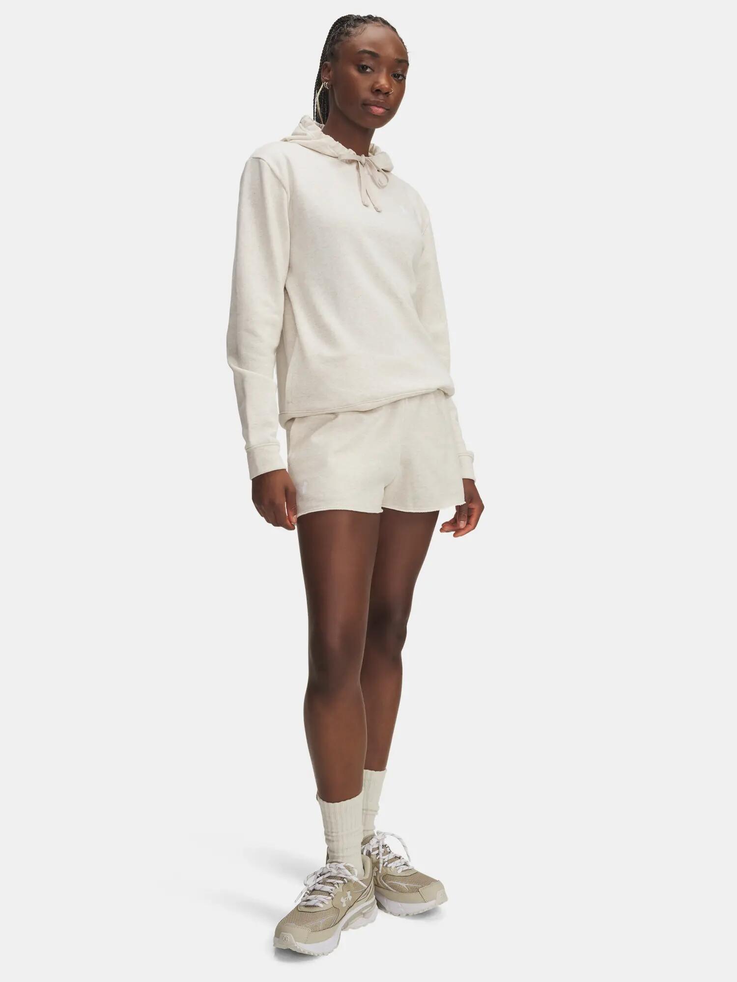 Női rövidnadrág Under Armour UA Rival Terry Short-BRN 4/4