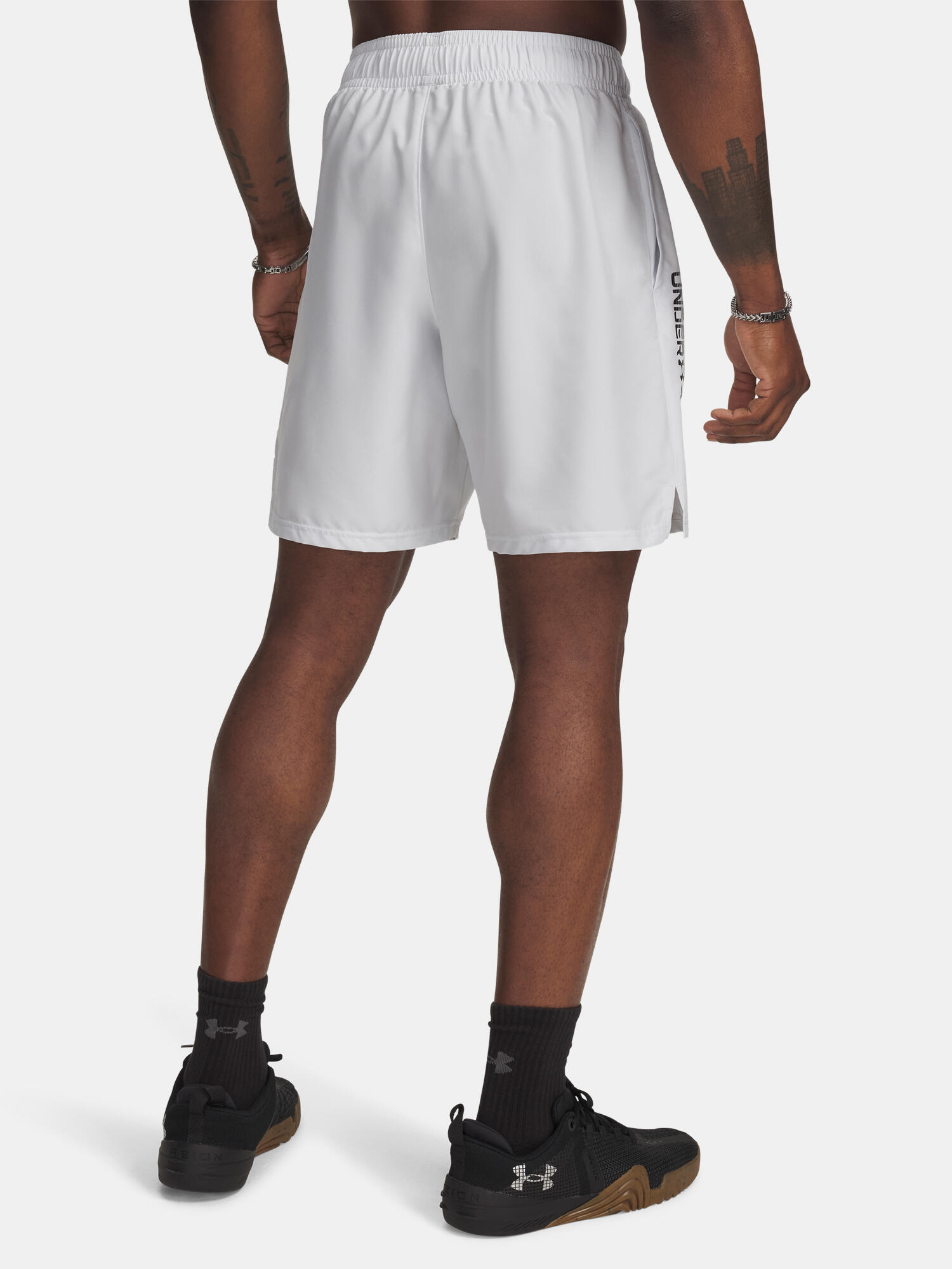 Spodenki Męskie Under Armour Treningowe Szybkoschnące Tech Wordmark 2/3