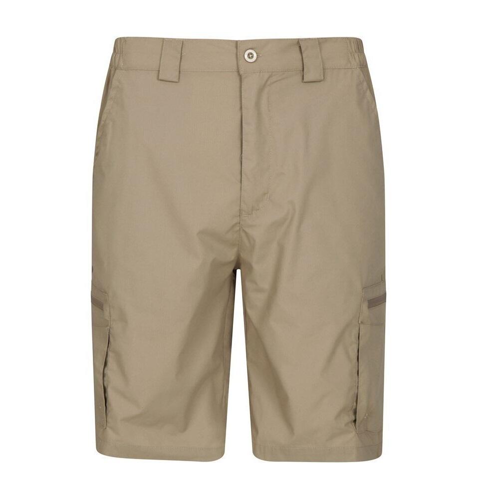 MOUNTAIN WAREHOUSE Mens Trek Cargo Shorts (Beige)