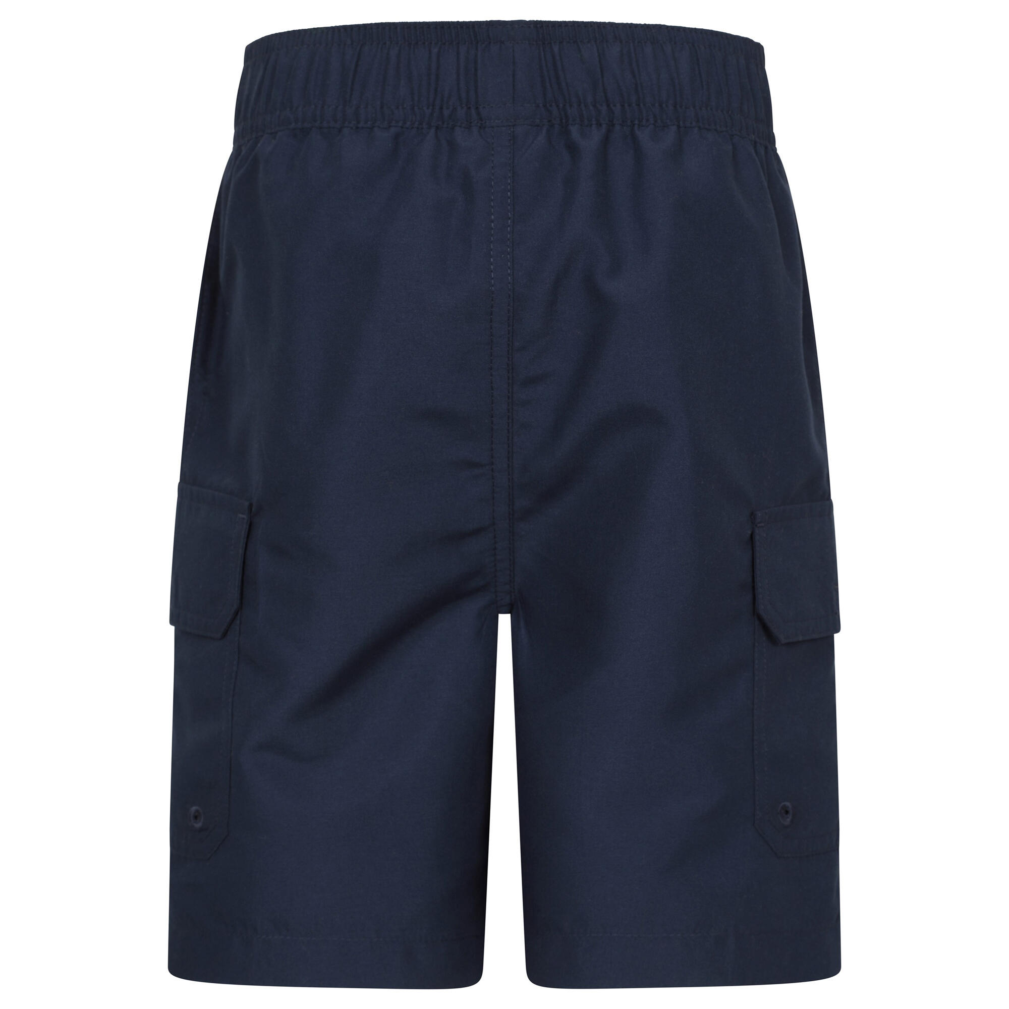 Pantaloncini Da Tavola Cargo Bambini Mountain Warehouse Shoreline Blu Navy 2/3