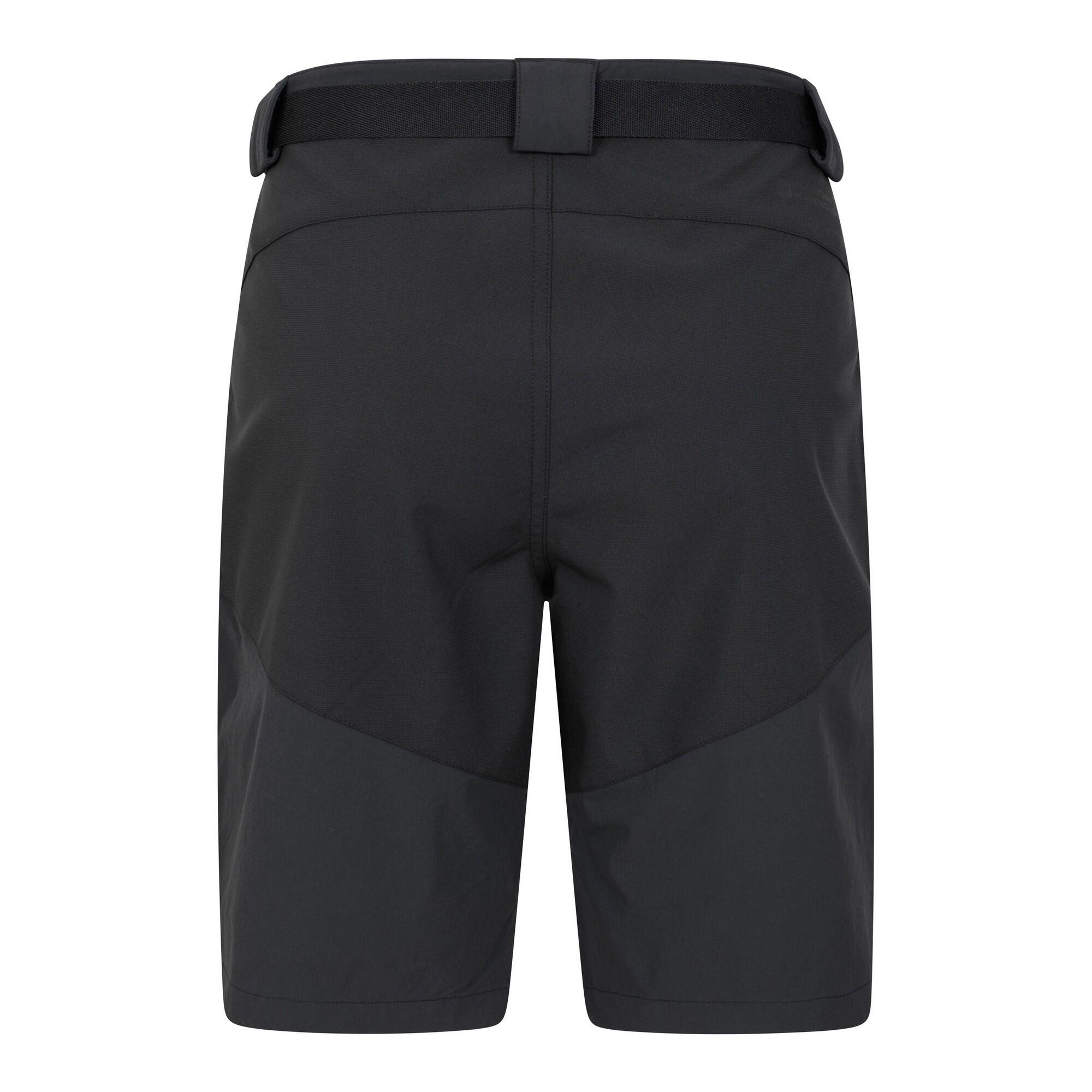 Pantaloncini Uomo Mountain Warehouse Forest Nero 2/4