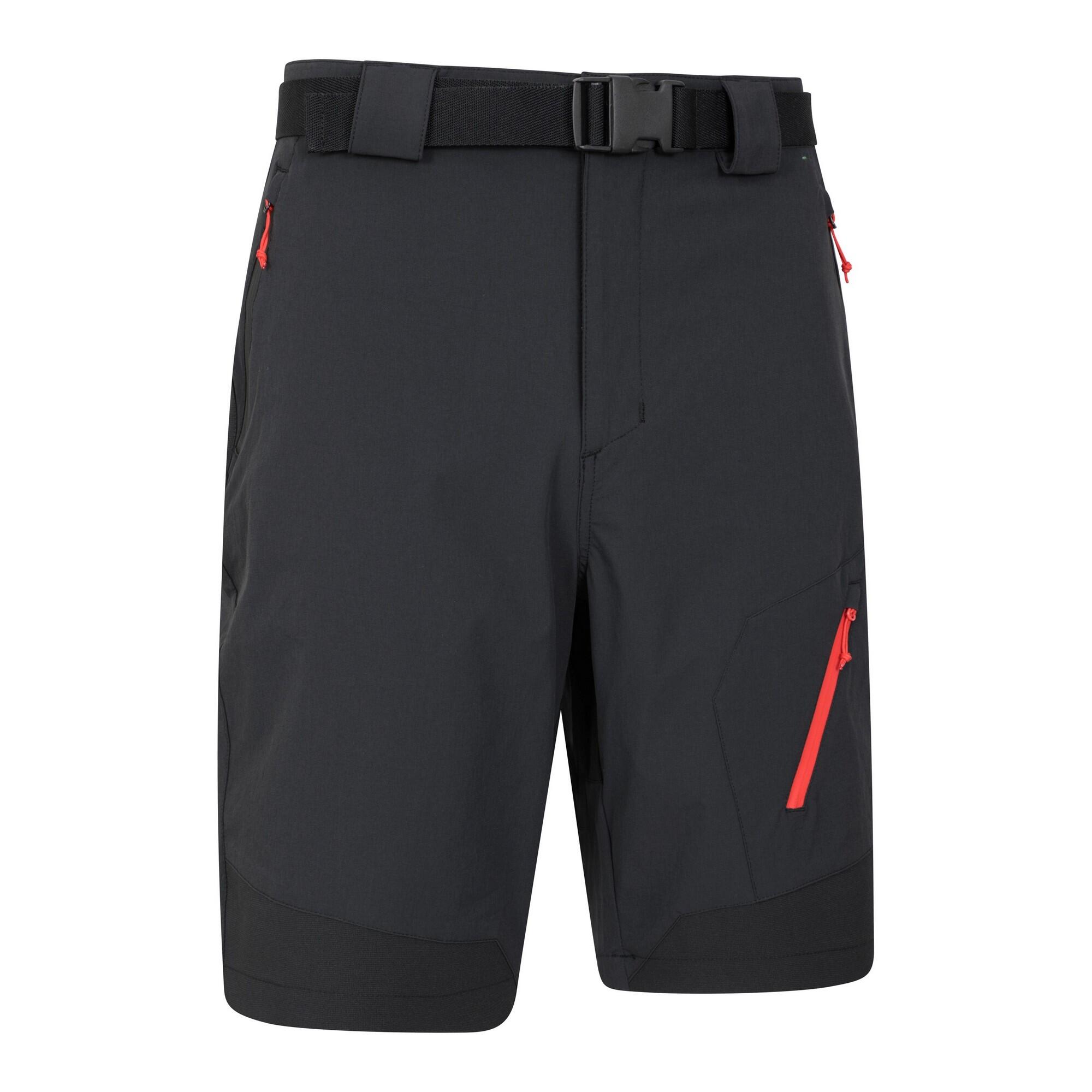 Pantaloncini Uomo Mountain Warehouse Forest Nero 4/4